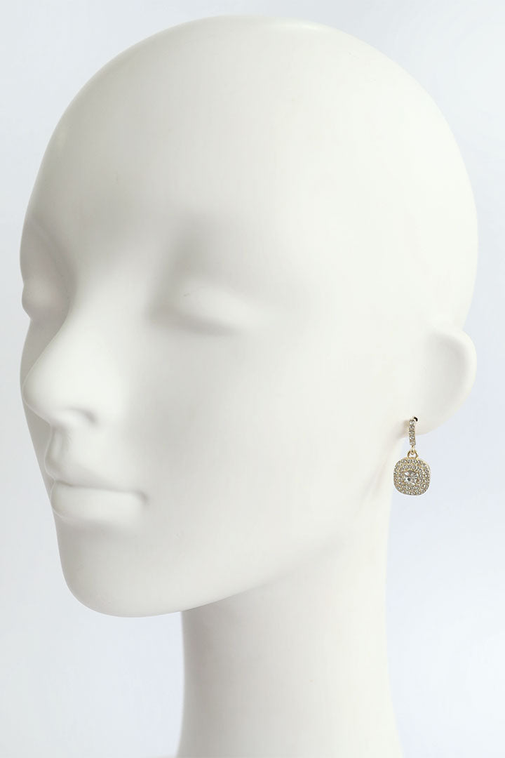 Gold Pendent Earrings