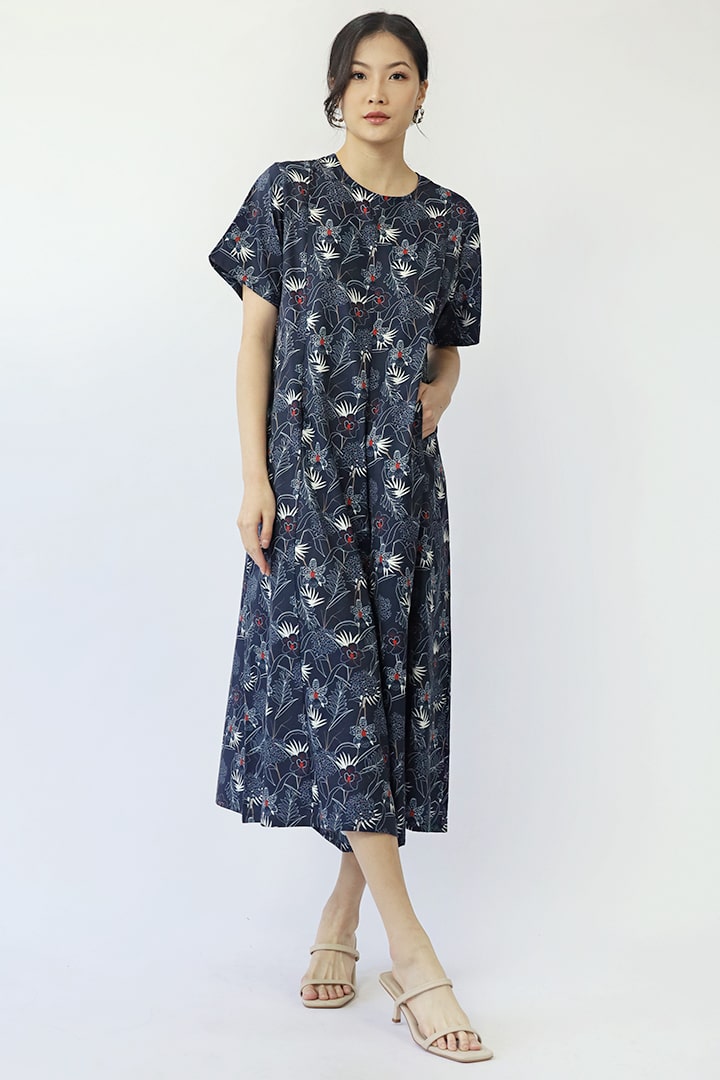 Celine Jumpsuit in Japanese Flowers