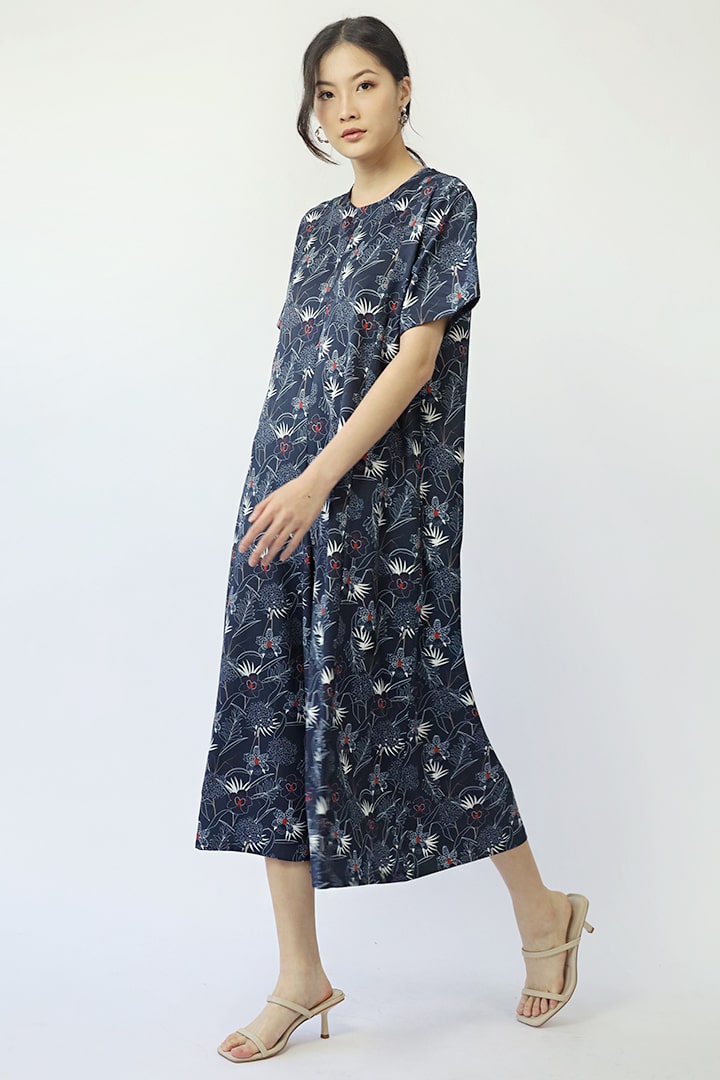 Celine Jumpsuit in Japanese Flowers