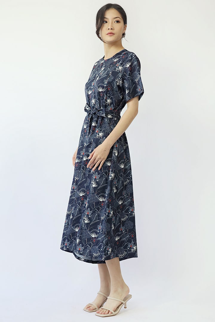 Celine Jumpsuit in Japanese Flowers