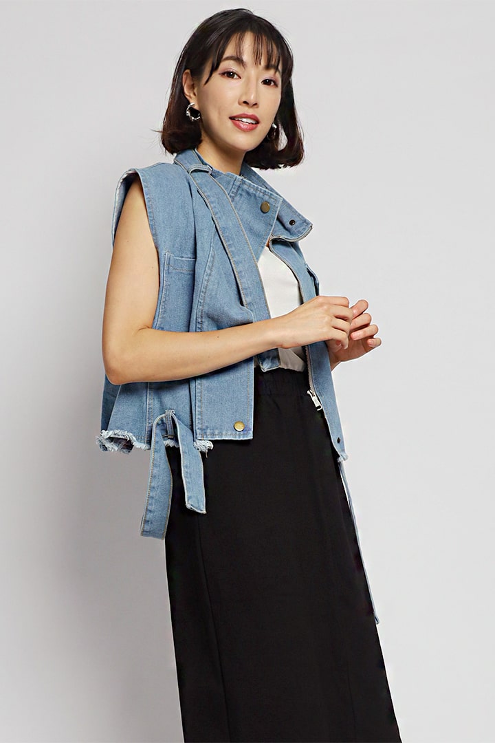 Ellie Denim Vest