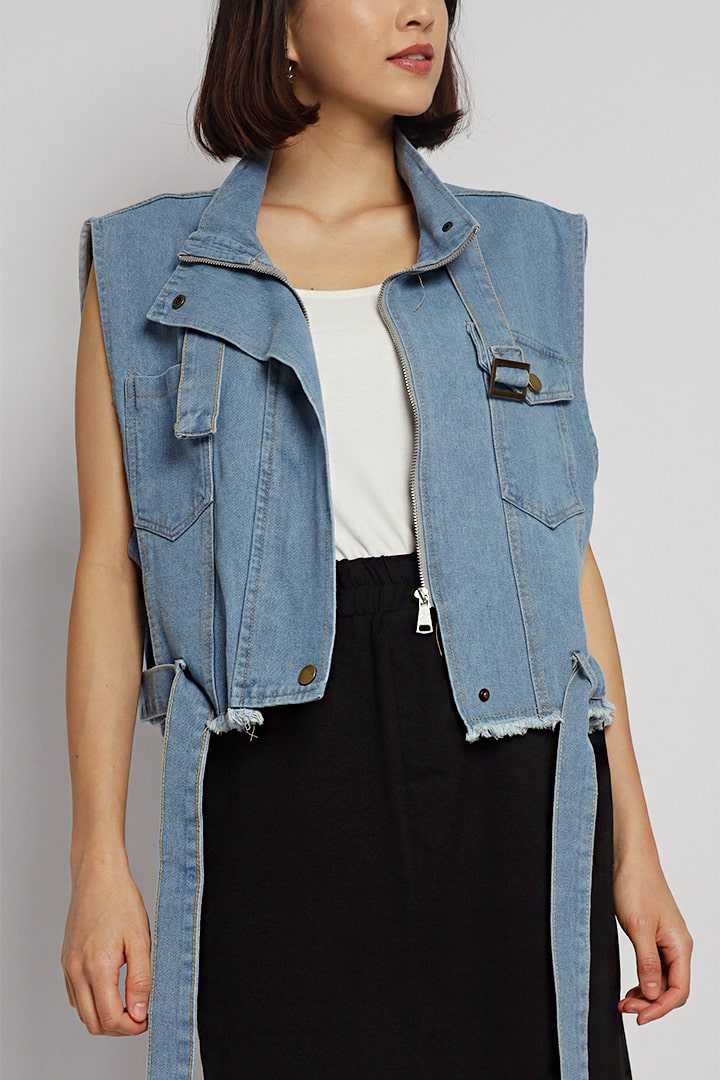 Ellie Denim Vest