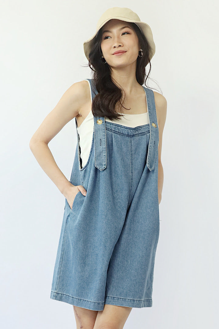 Desiree Denim Playsuit