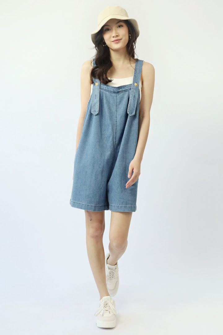Desiree Denim Playsuit