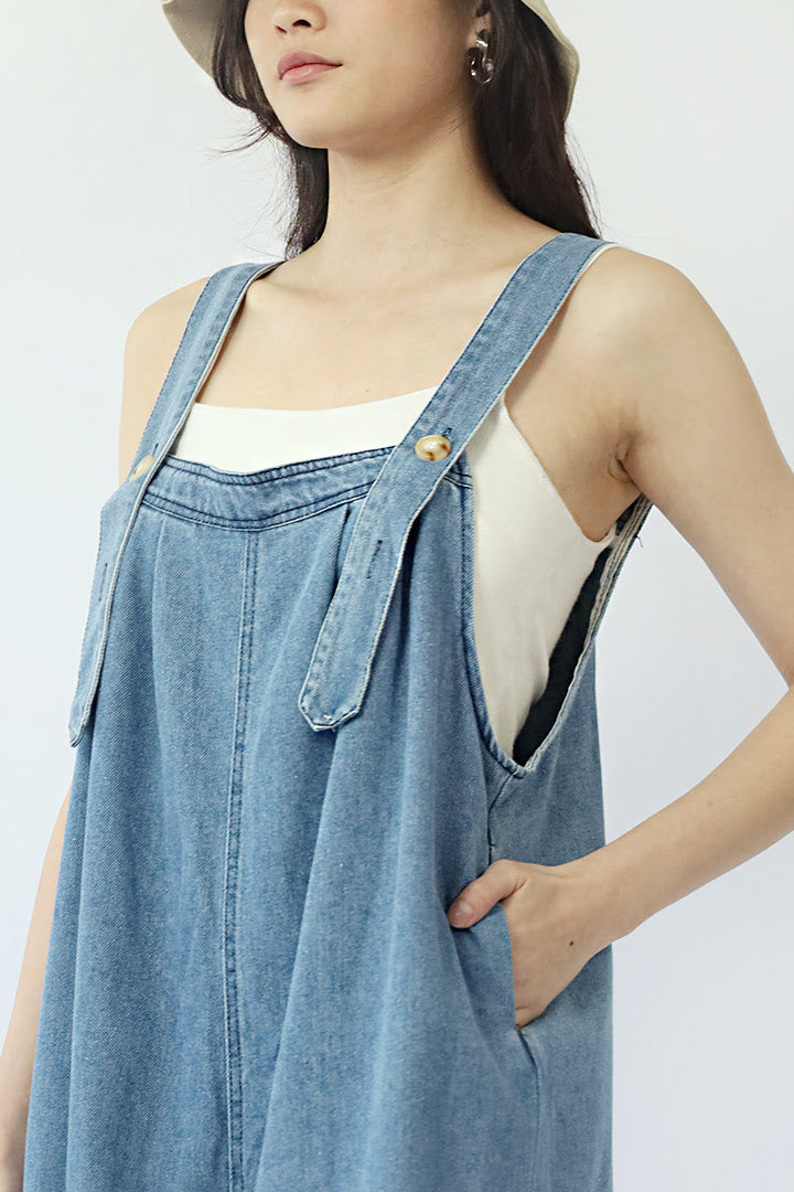 Desiree Denim Playsuit