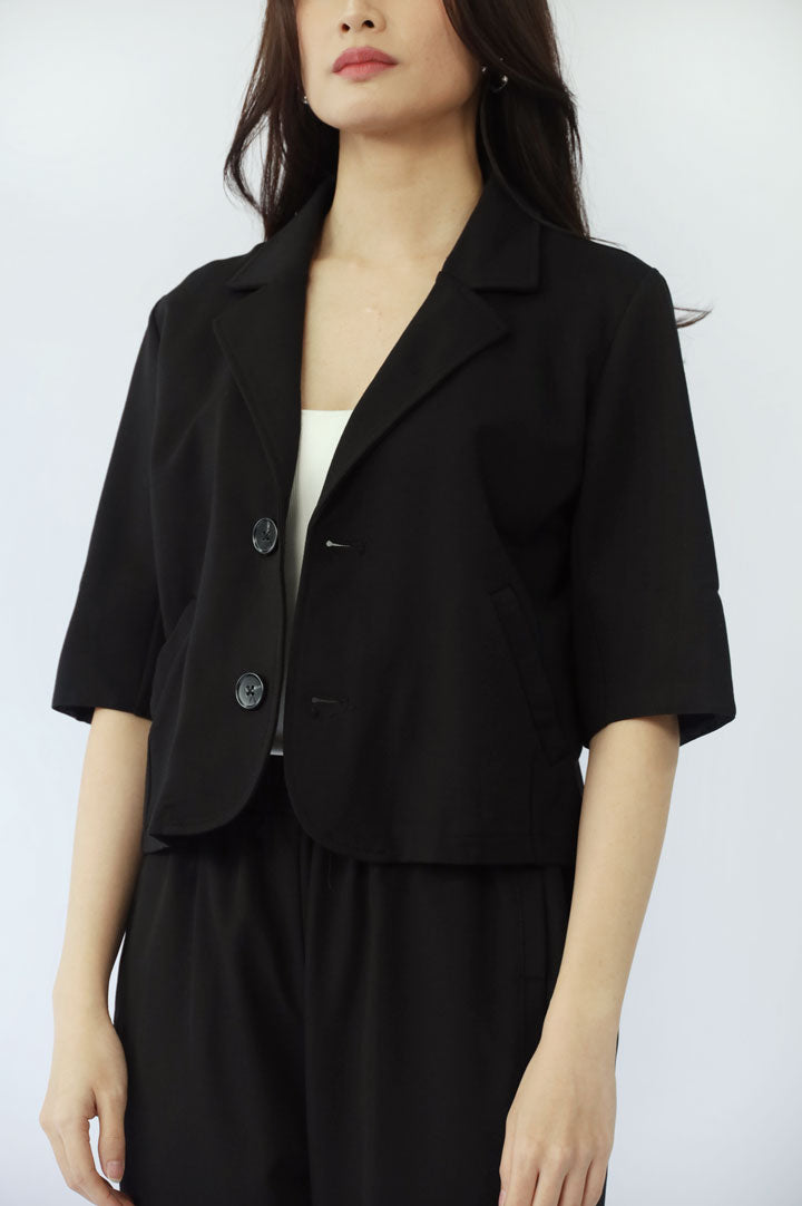 Bambi Blazer Jacket in Black