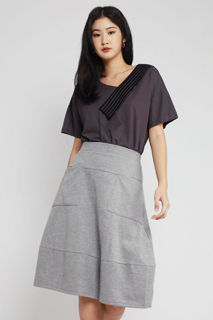 Ebenezer Skirt In Grey