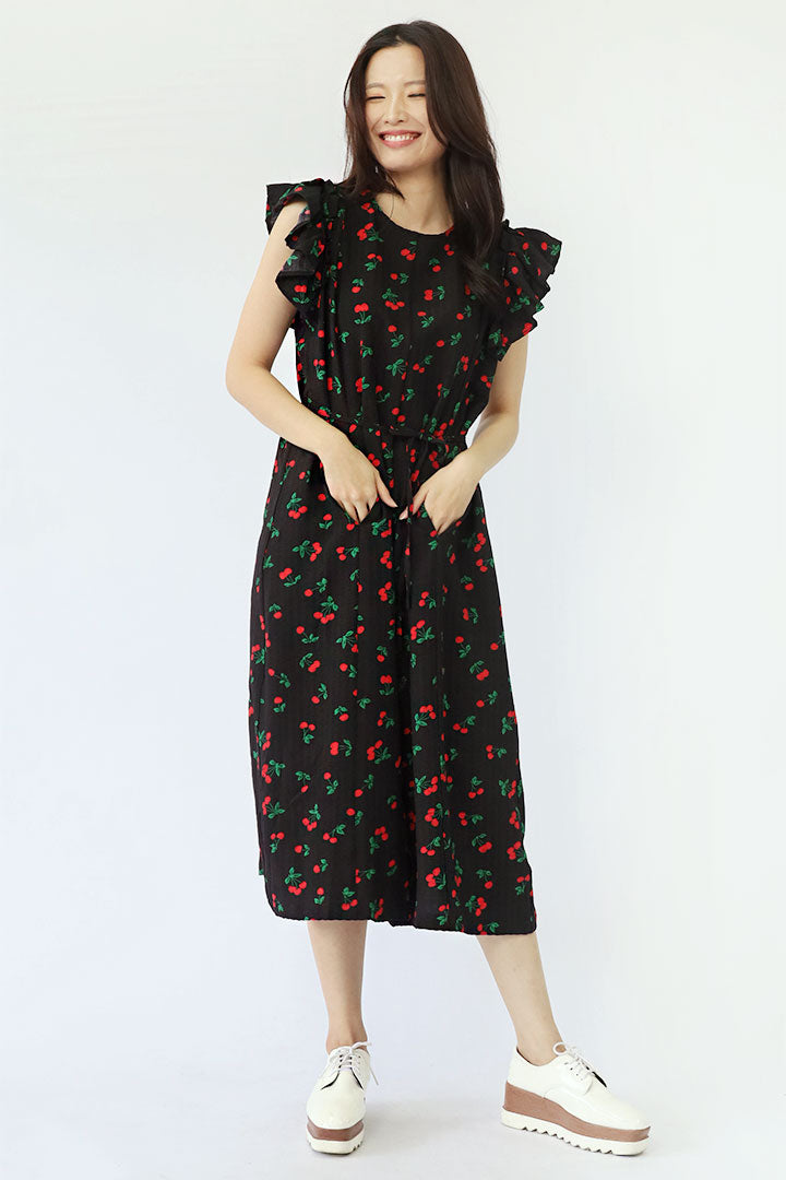 Ara Jumpsuit in Cherries