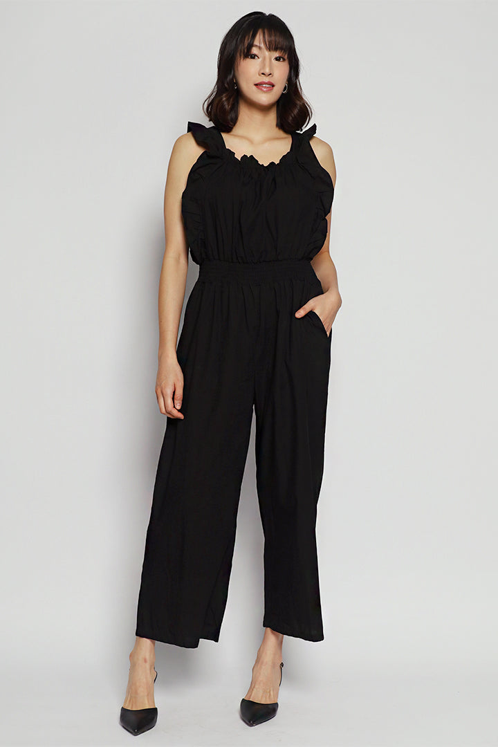 Chrissy Jumpsuit in Black