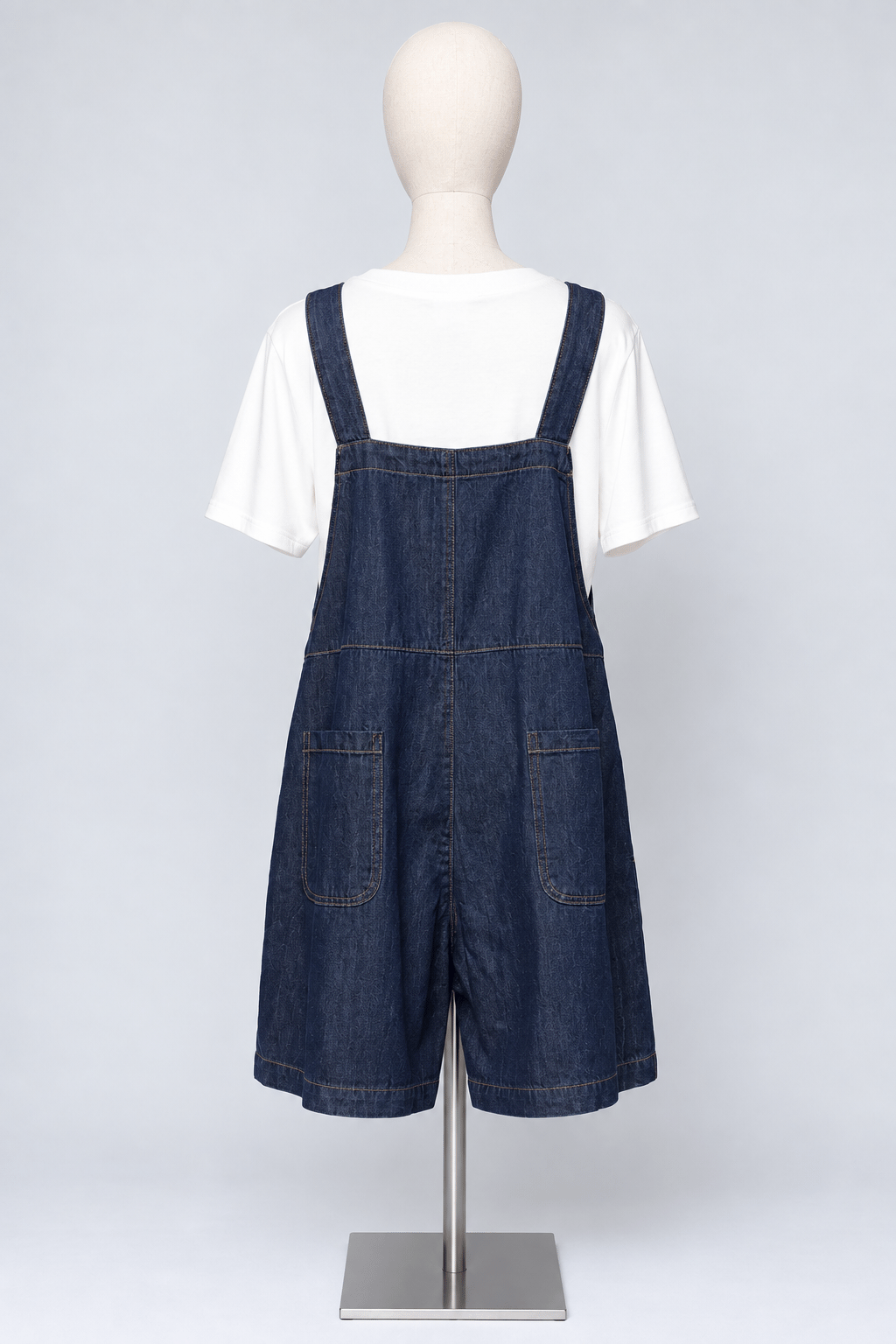 PO - Jinna Denim Pinafore Playsuit