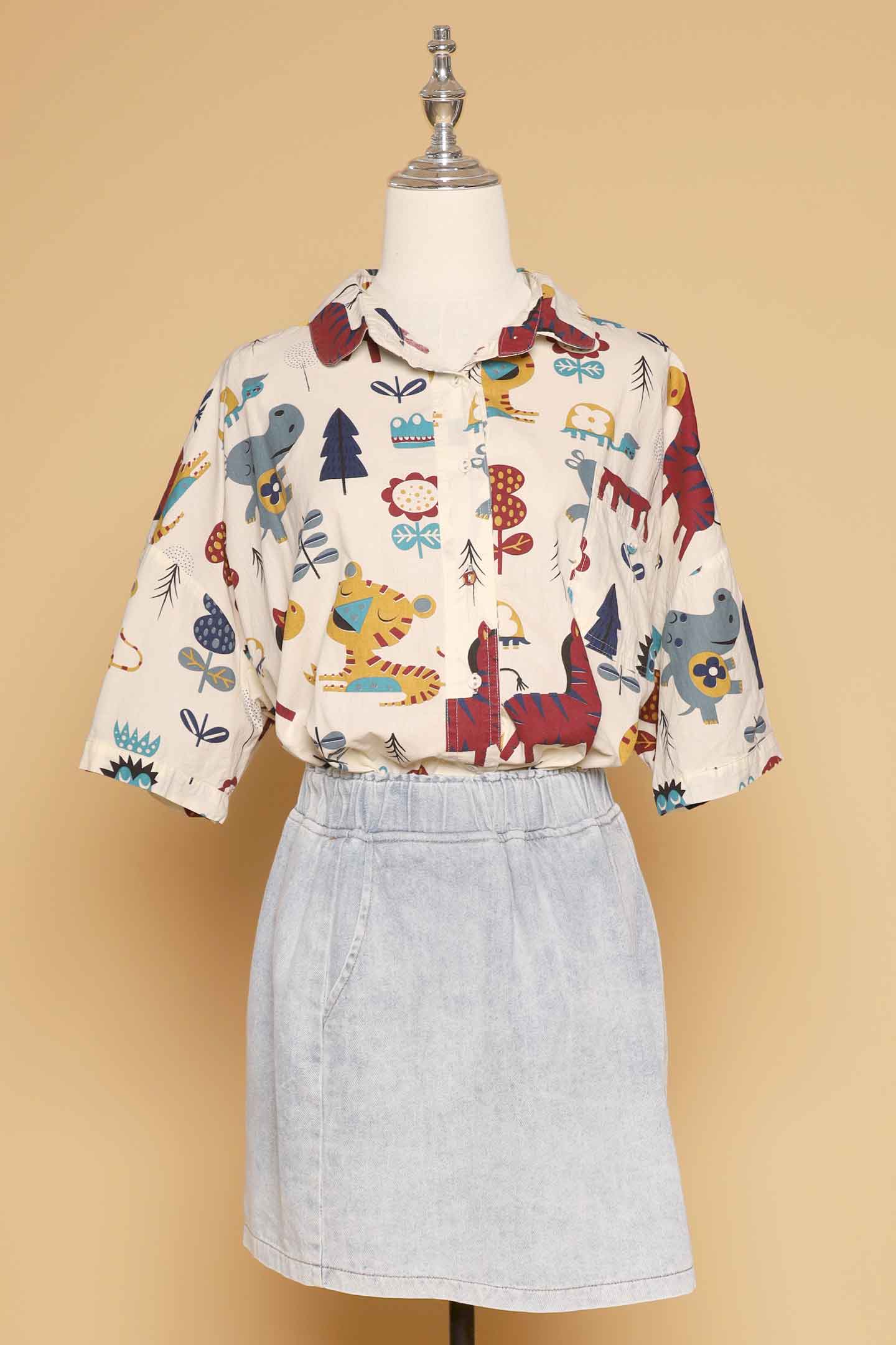 PO - Jai Shirt in Animal Print