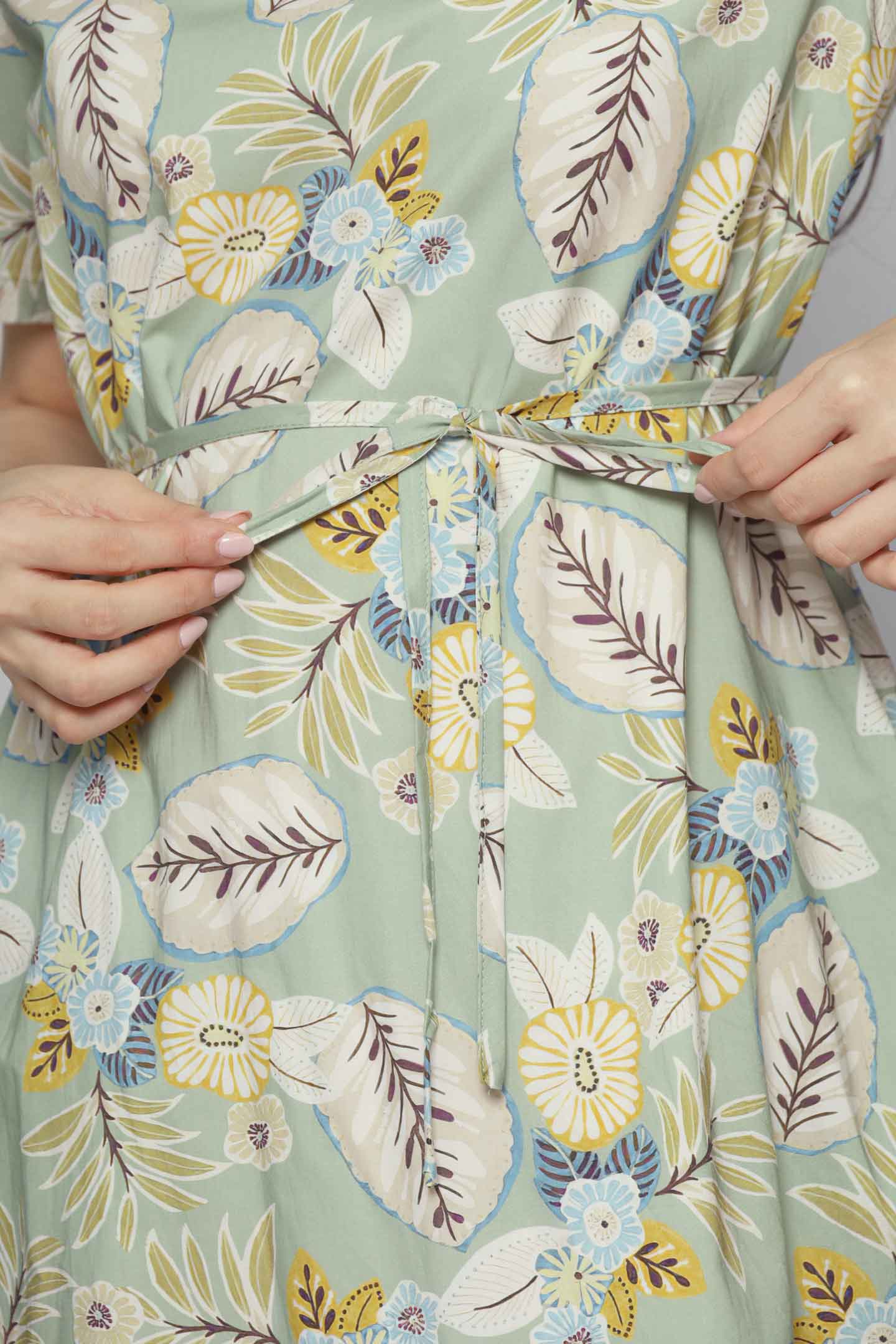 Janessa Dress in Green Allure