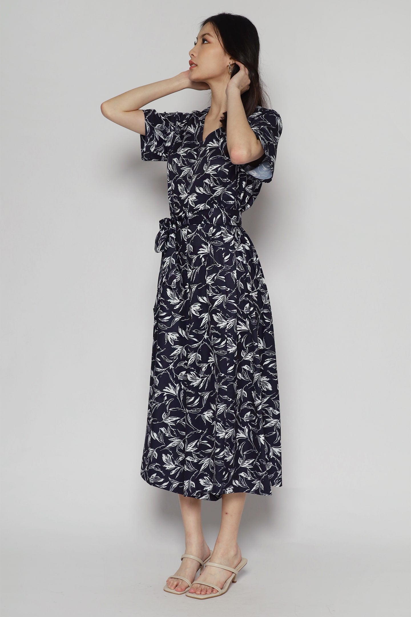 Jolie Jumpsuit in Blue Flower