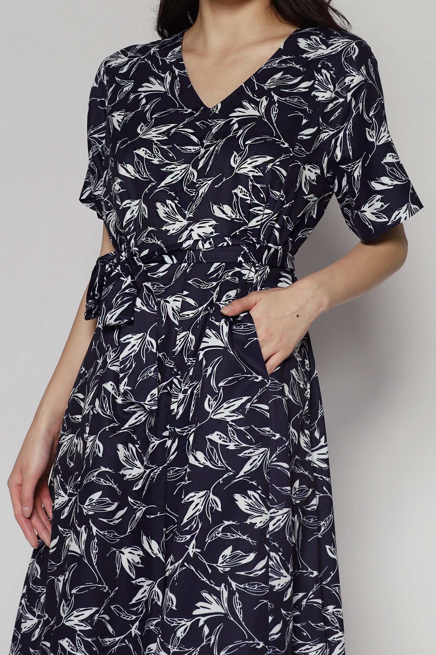 Jolie Jumpsuit in Blue Flower