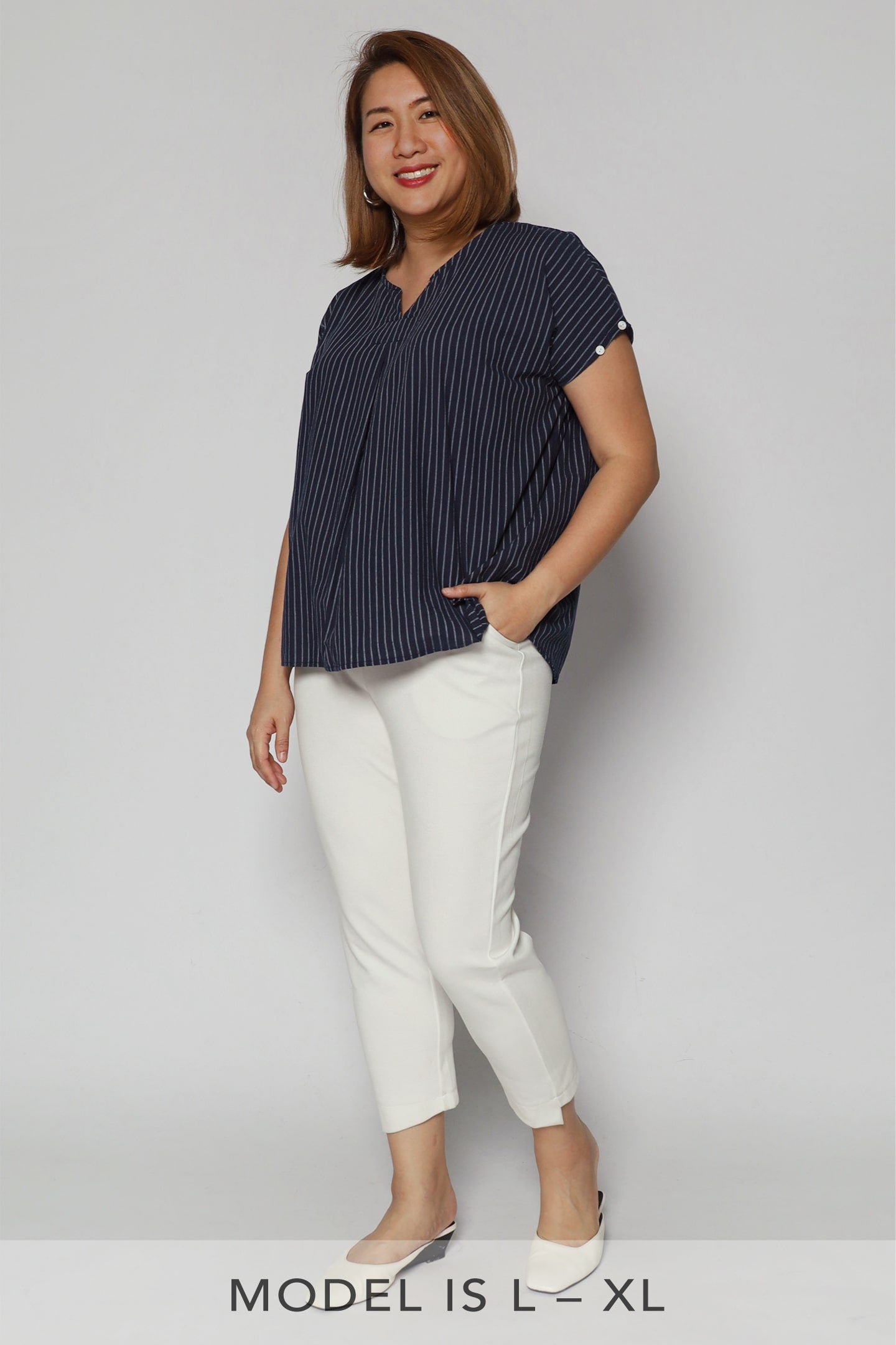 Jina Top in Stripes