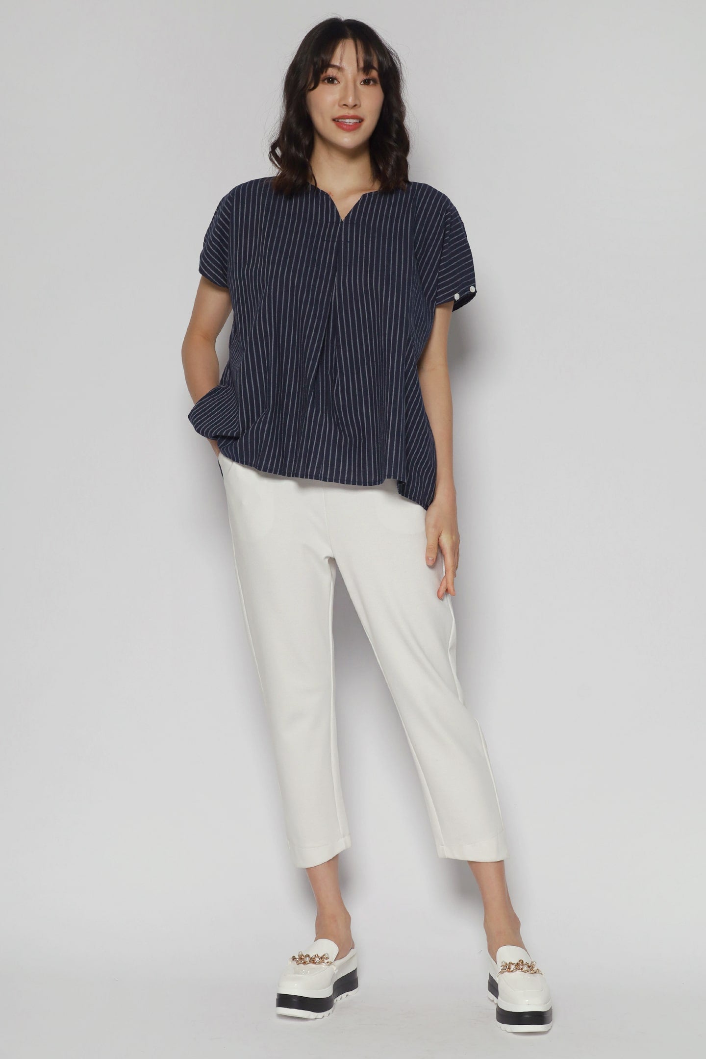 Jina Top in Stripes