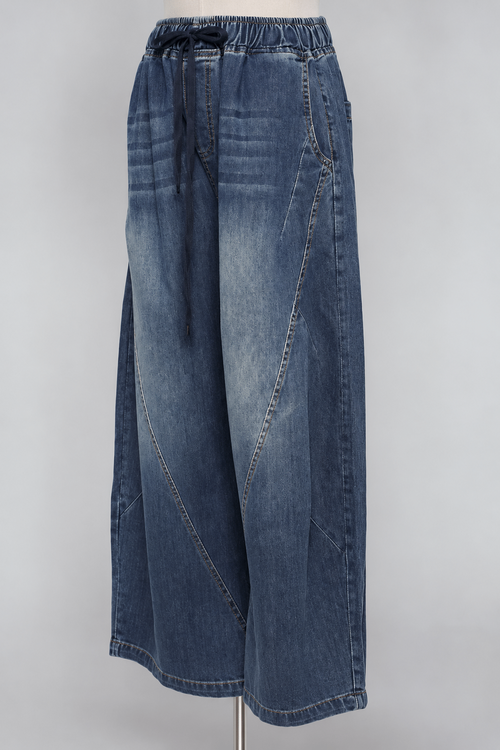 PO - Joean Denim Pants in Blue