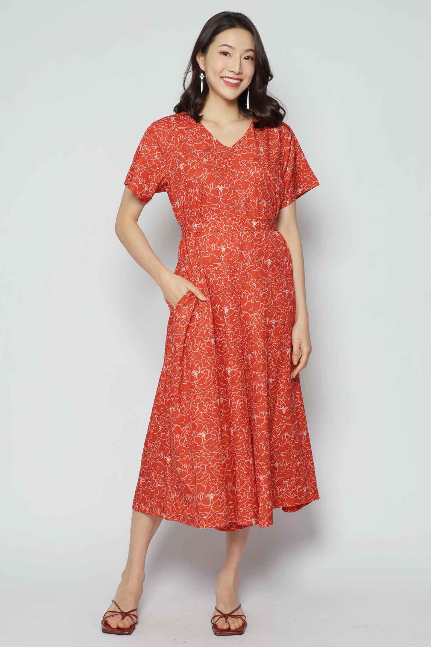 Jolie Jumpsuit in Lunar Bloom