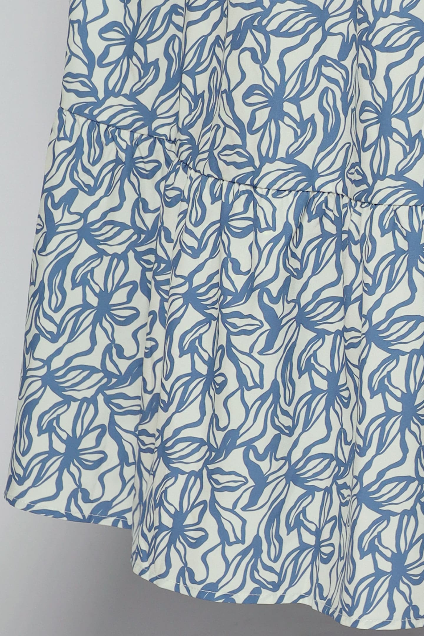 Jolin 2 in 1 Skirt Set in Blue Sketch