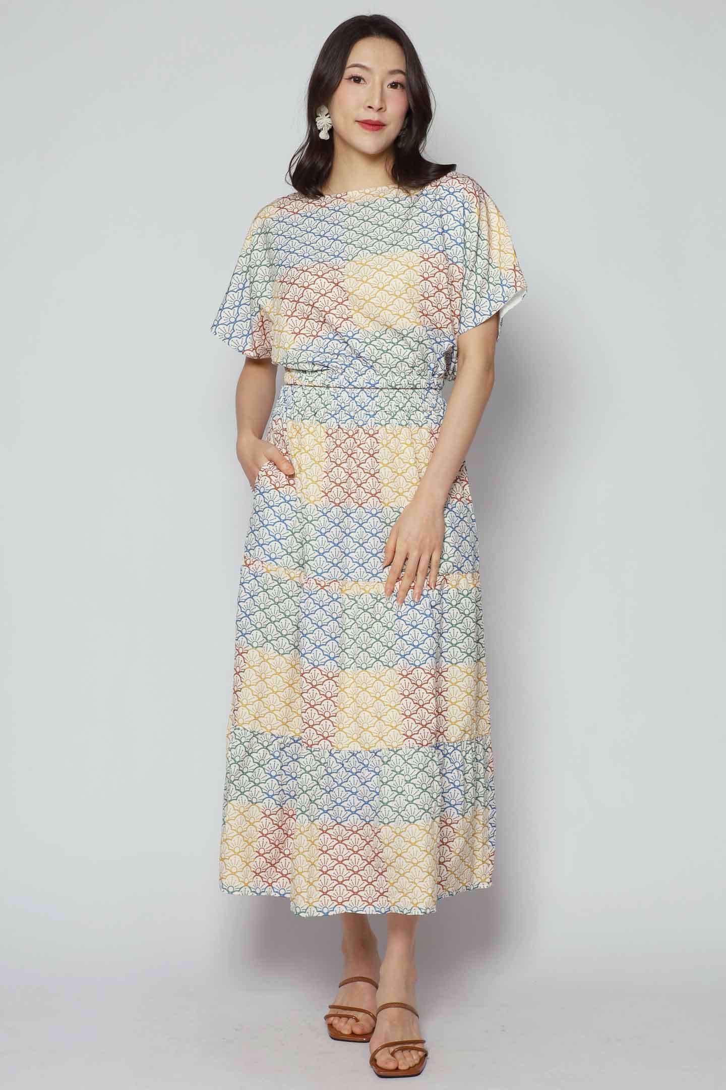 Jolin 2 in 1 Skirt Set in Happiness