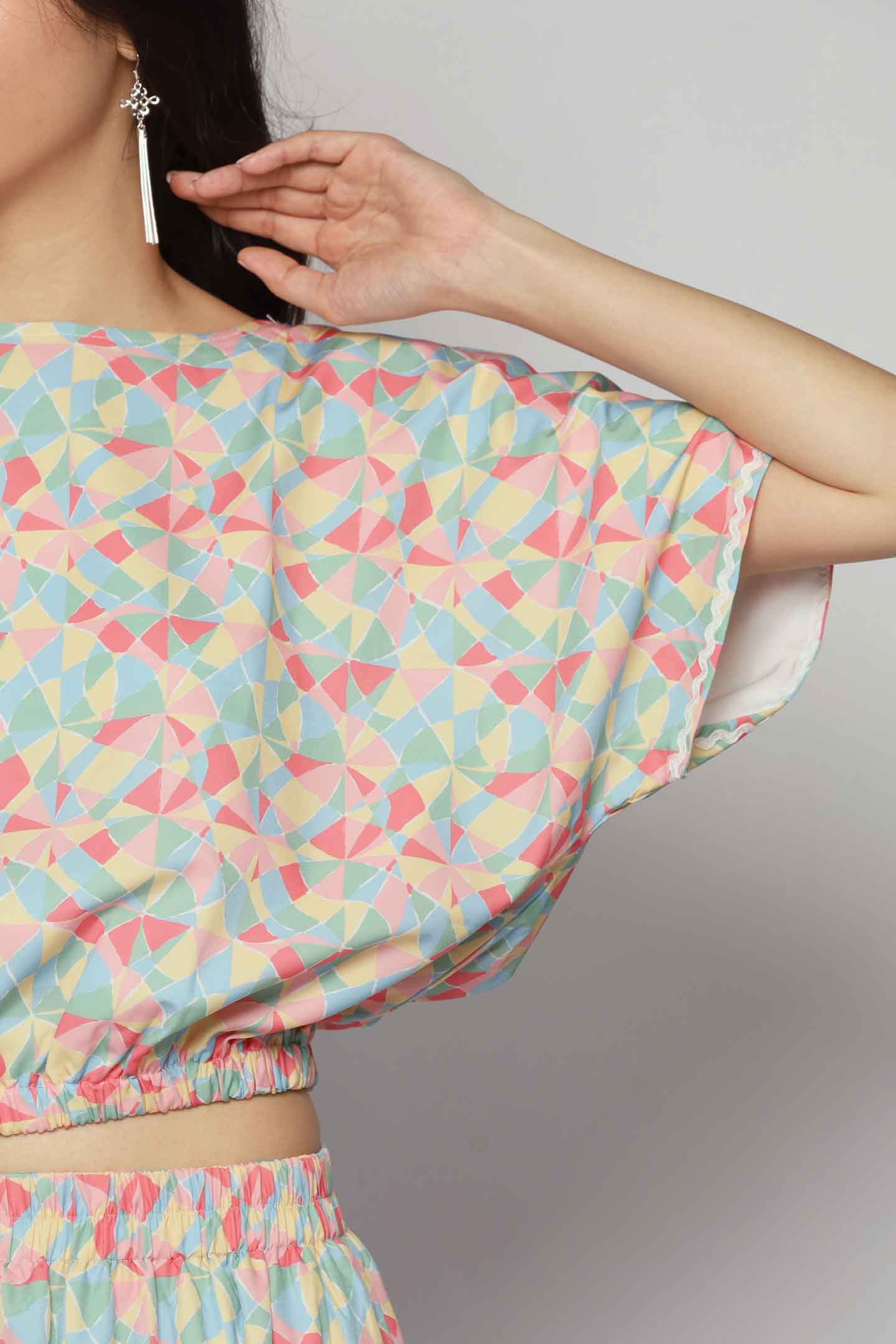 Jolin 2 in 1 Skirt Set in Painted Glass V2