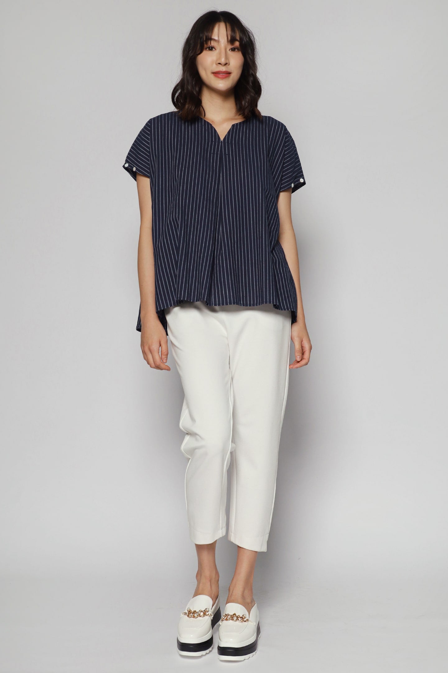 Jina Top in Stripes