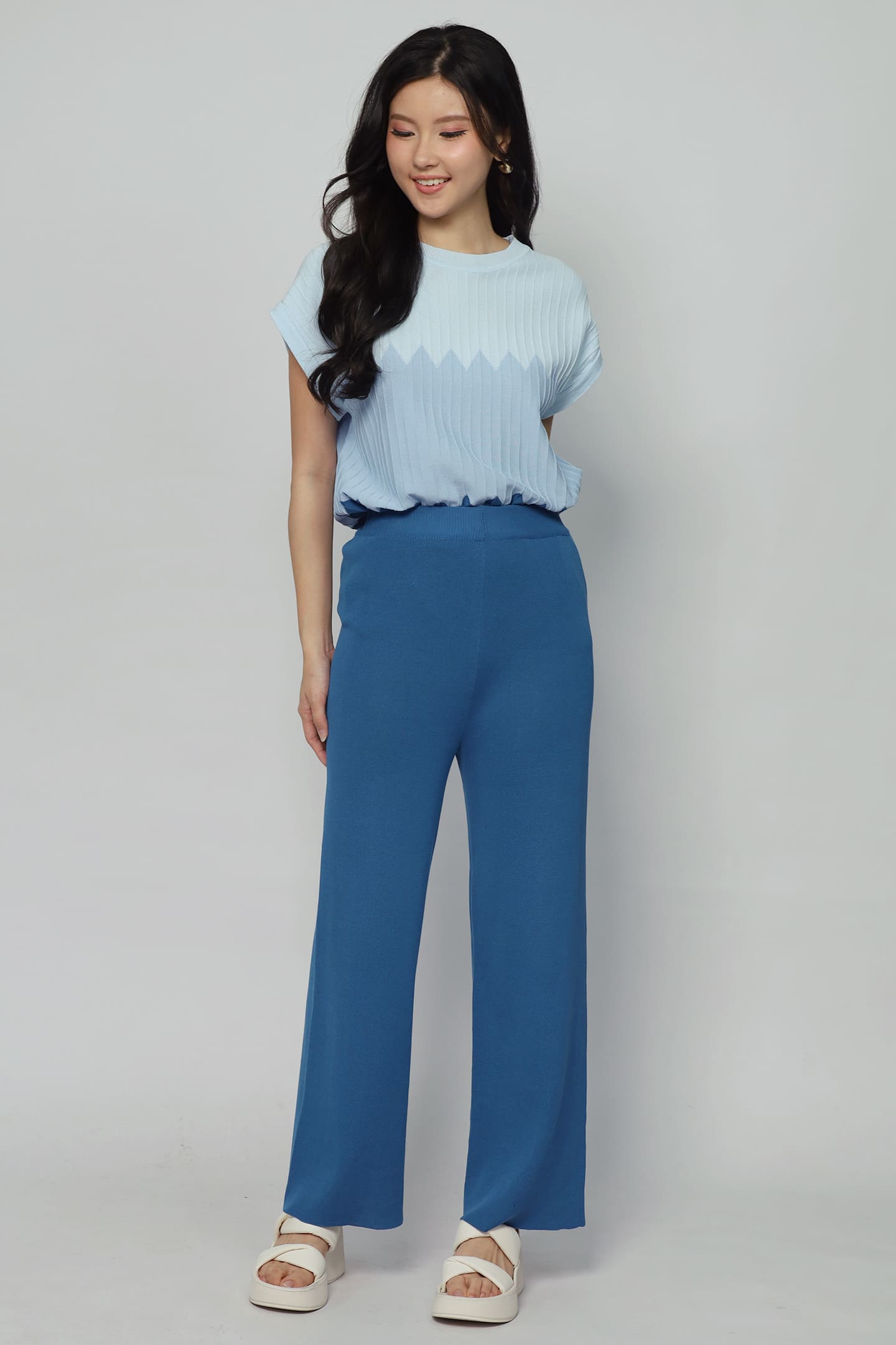 Backorders Julia Knit Gradient 2 in 1 Knit Top and Pants Set