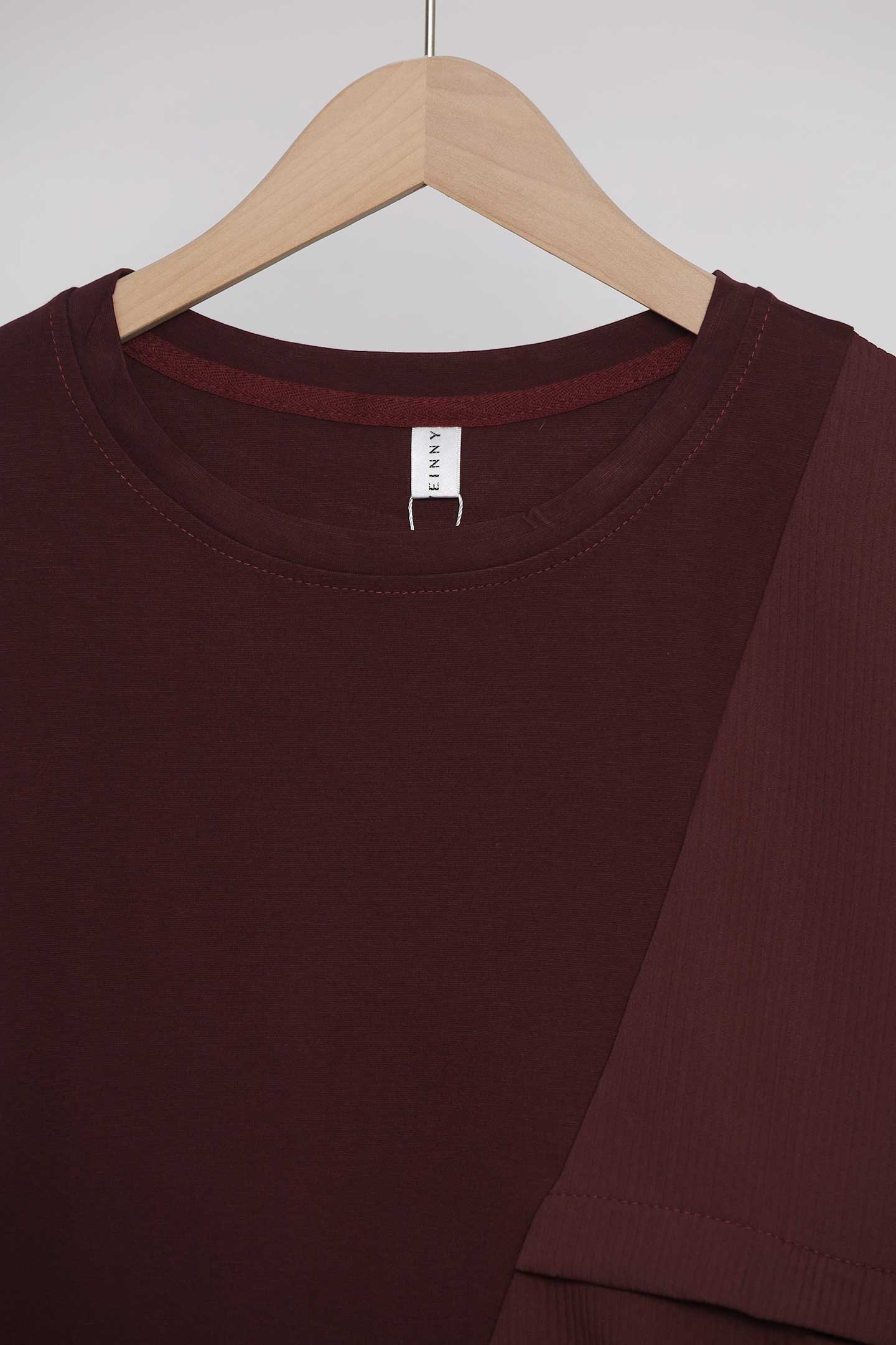 Backorders Easy By TE - Julie Top in Maroon