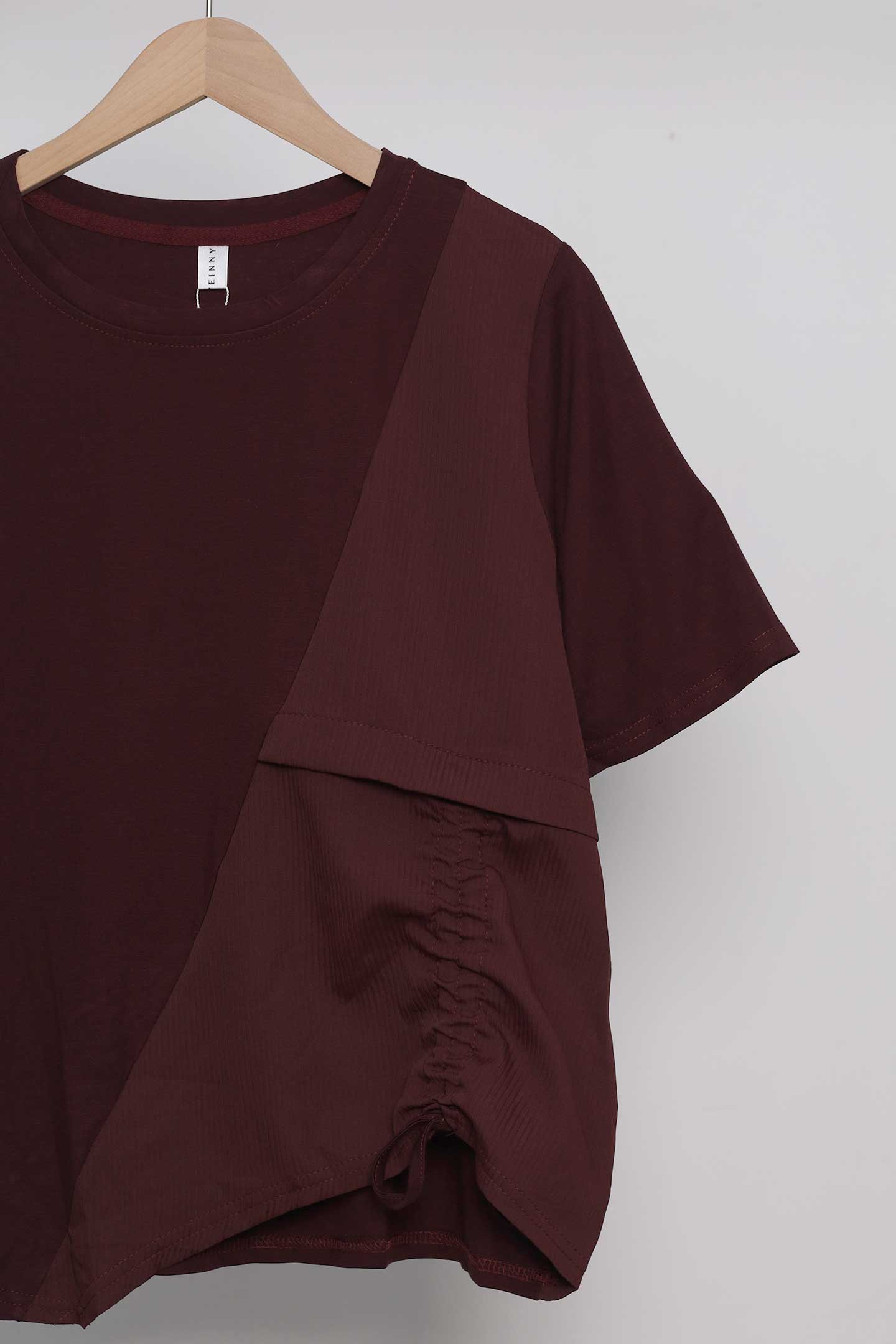 Backorders Easy By TE - Julie Top in Maroon