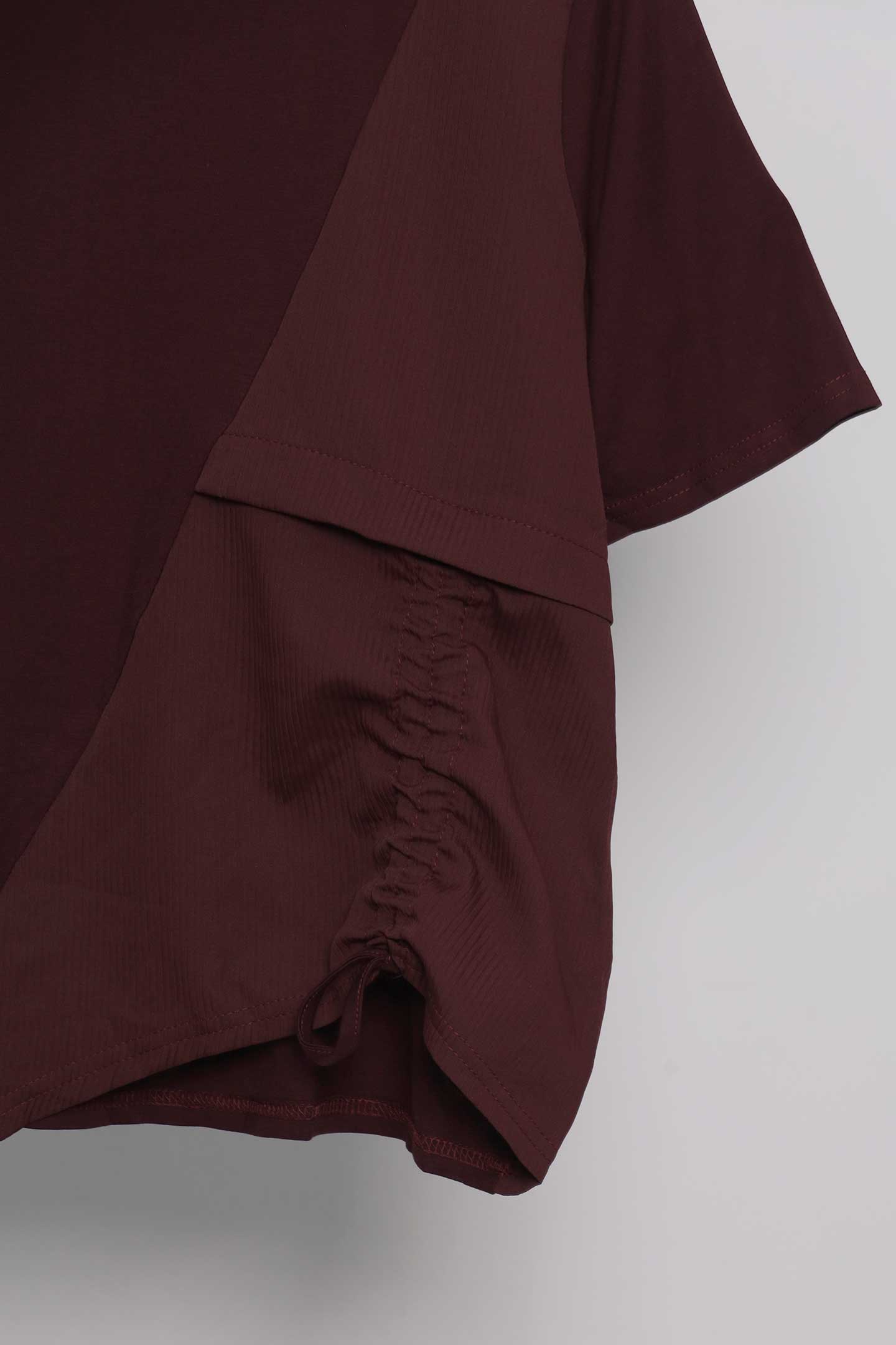 Backorders Easy By TE - Julie Top in Maroon
