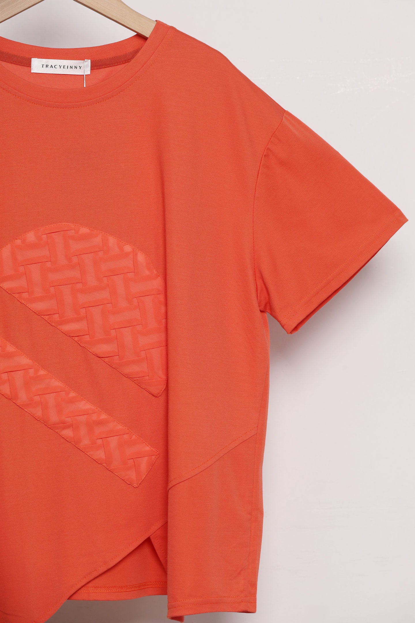 Easy by TE - Katong Weaved Top in Orange