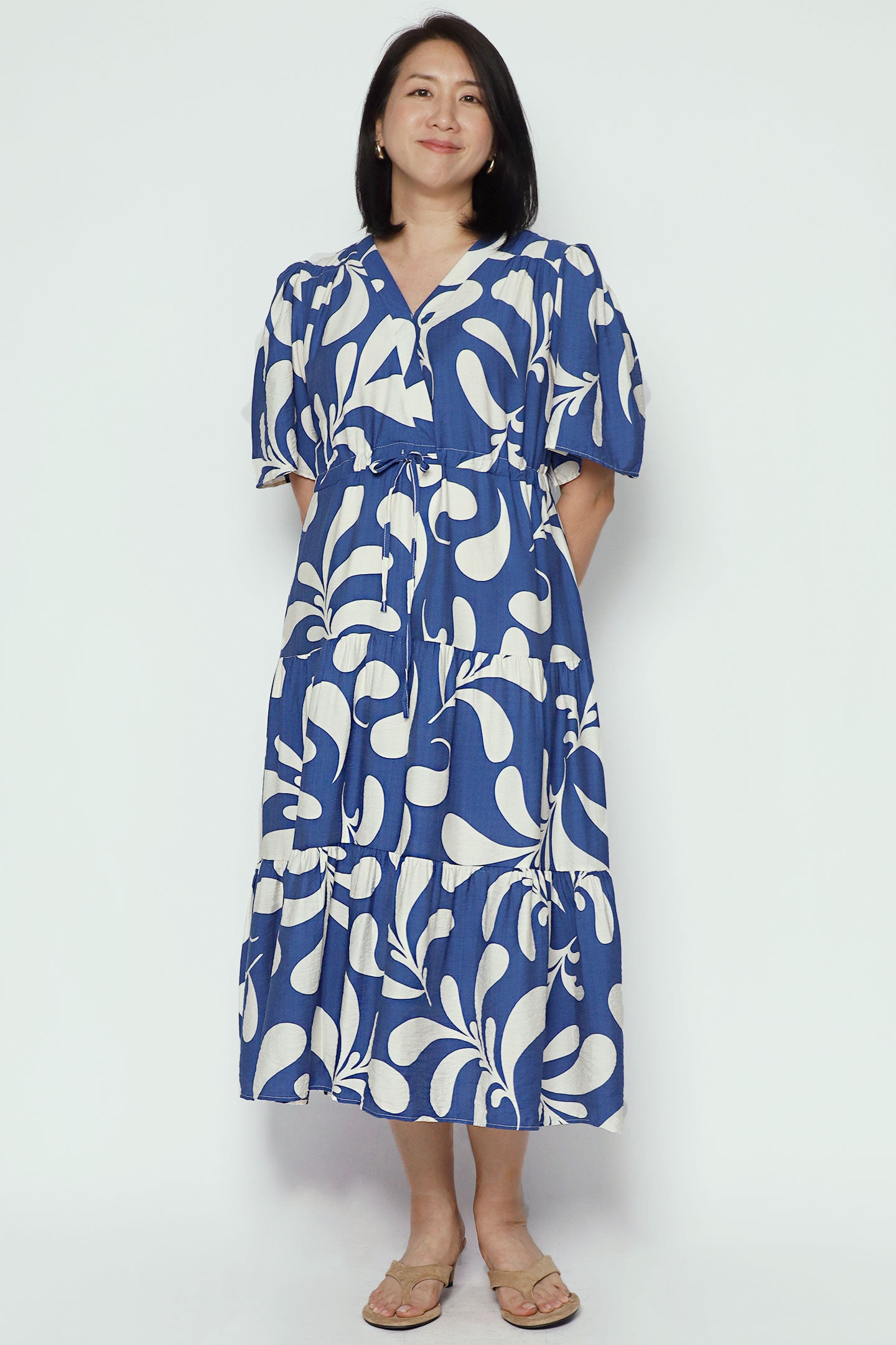 Keisha Dress in Blue Wisteria