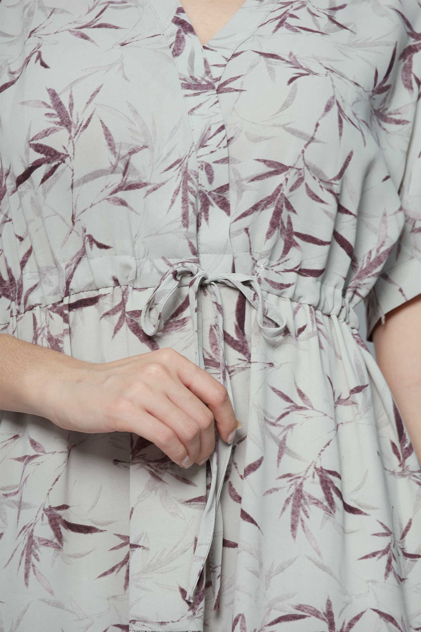 Keisha Dress in Purple Garden