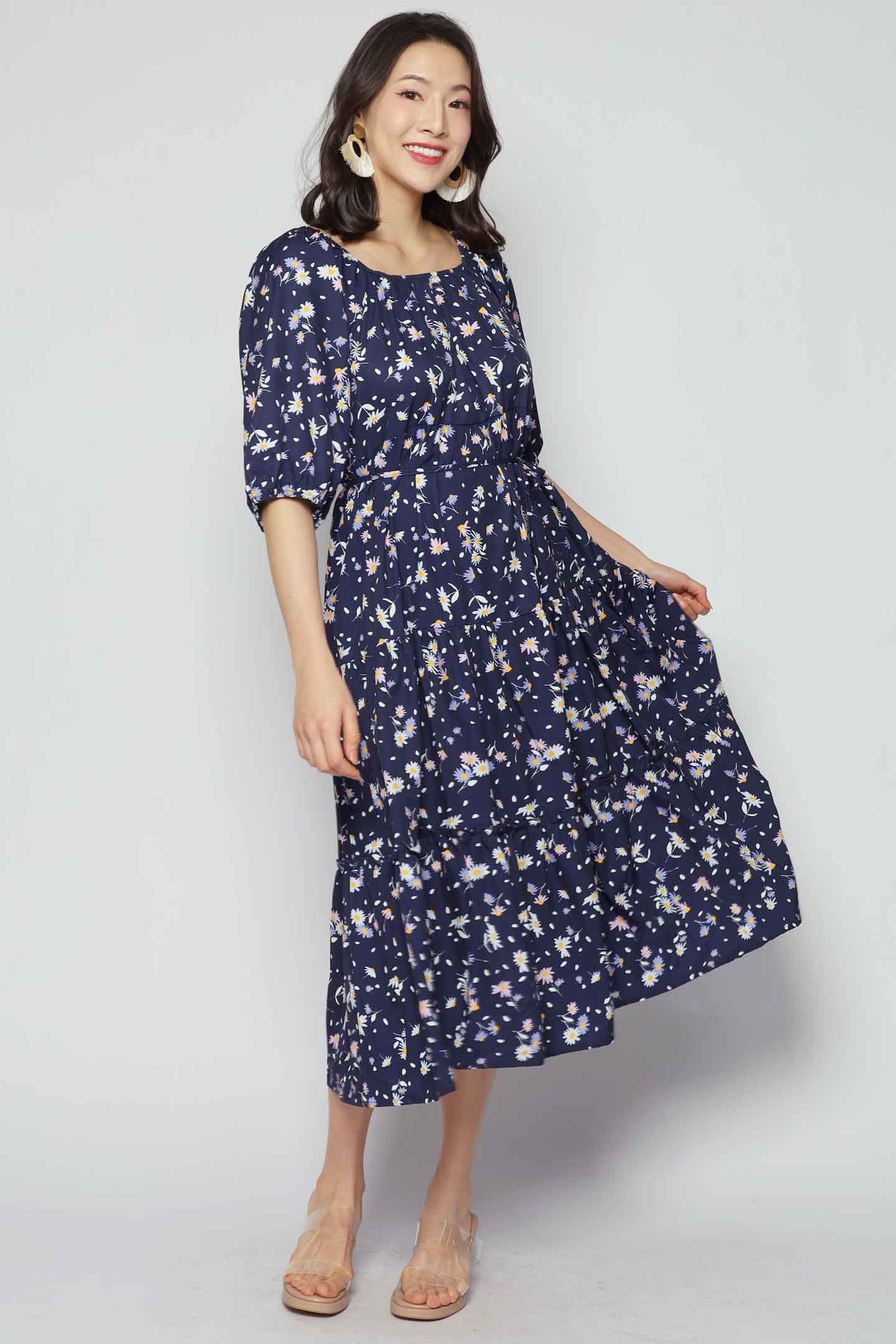 Kerra Dress in Stella Bloom