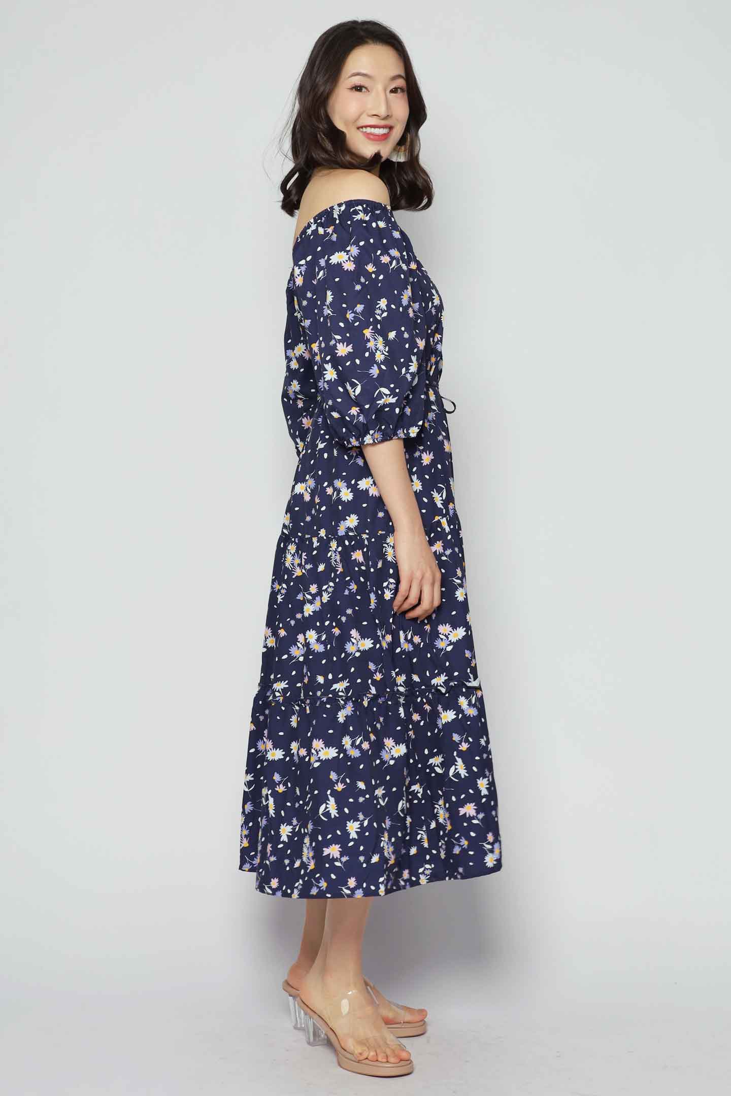 Kerra Dress in Stella Bloom