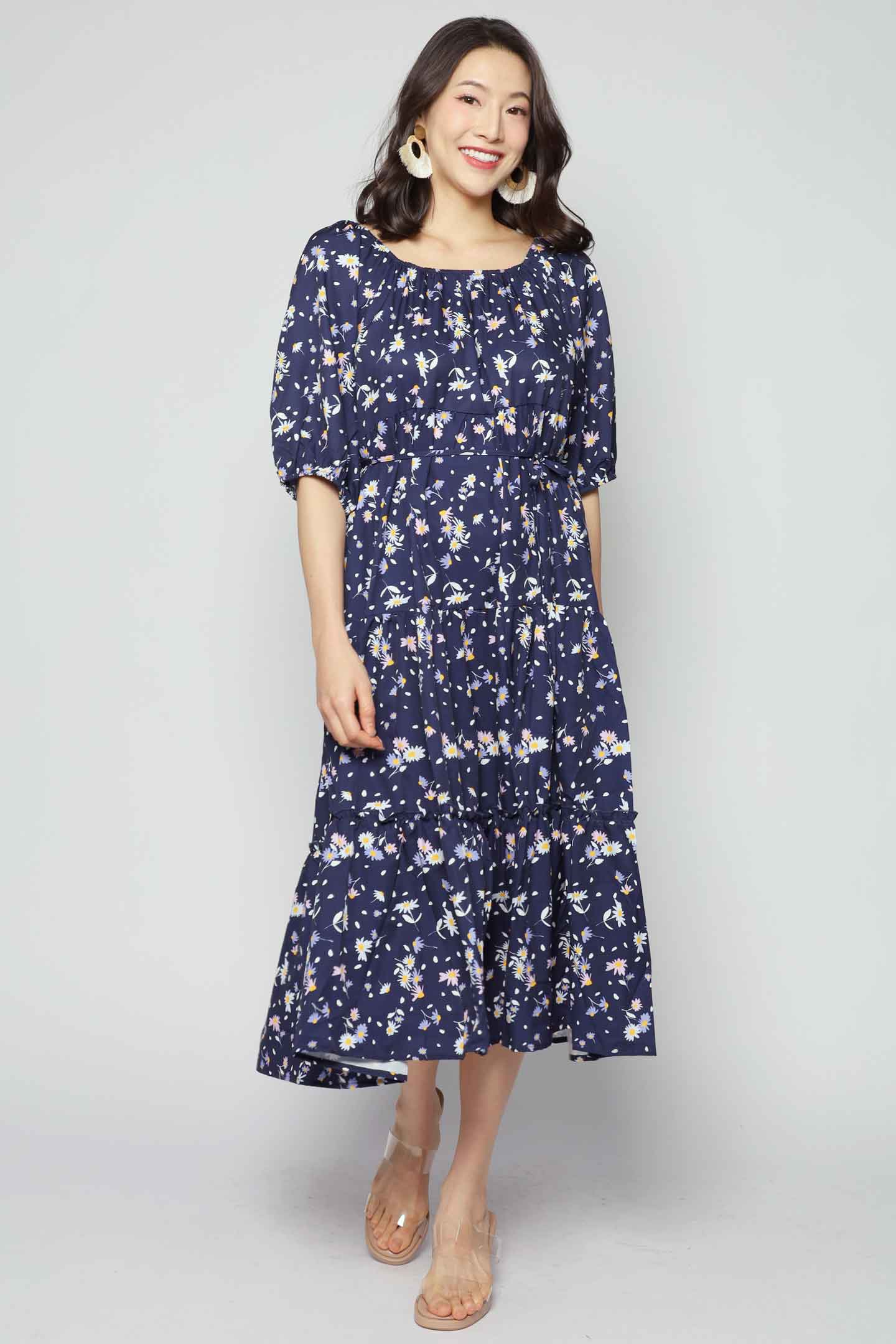 Kerra Dress in Stella Bloom