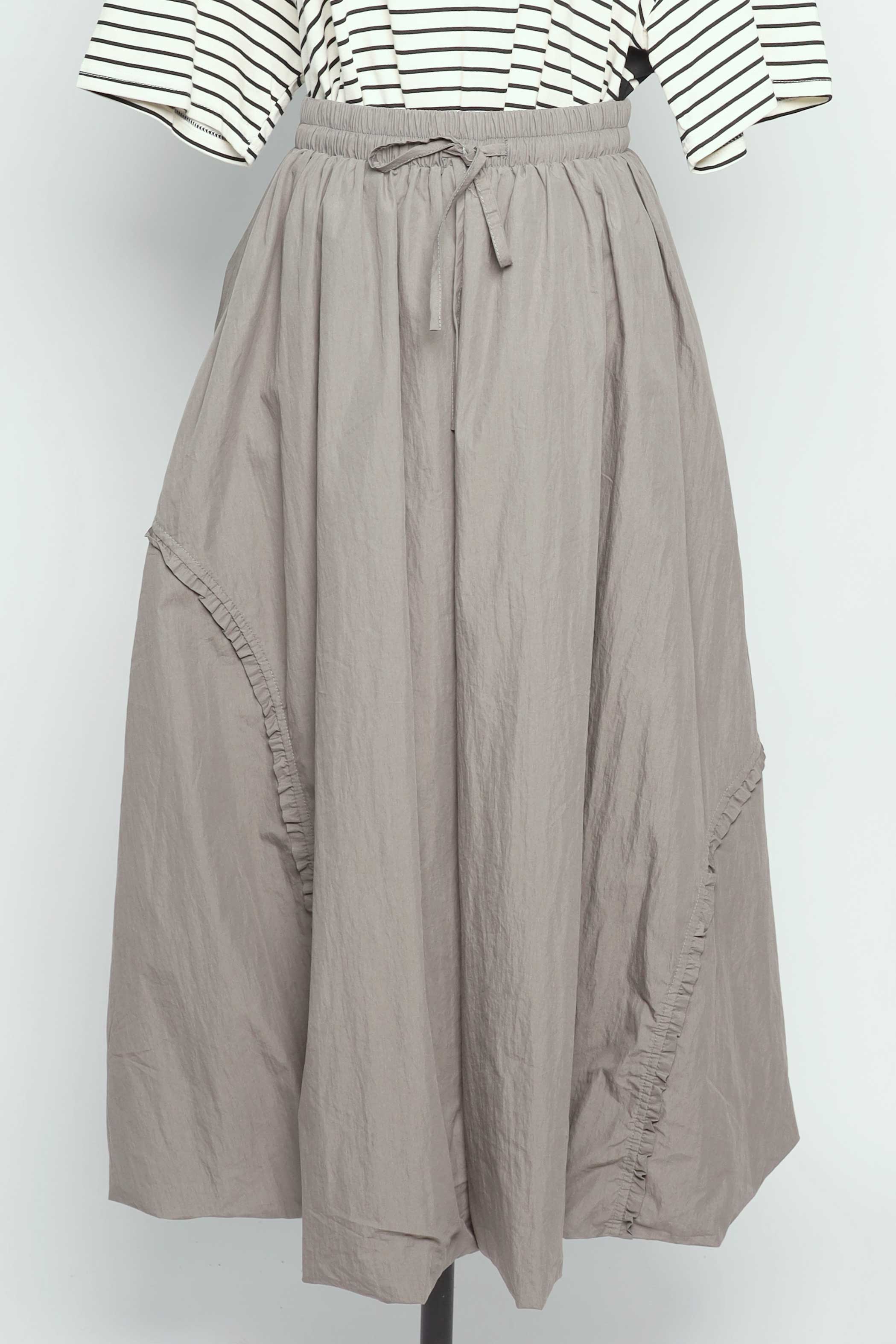 PO - Kimmy Bubble Skirt in Grey