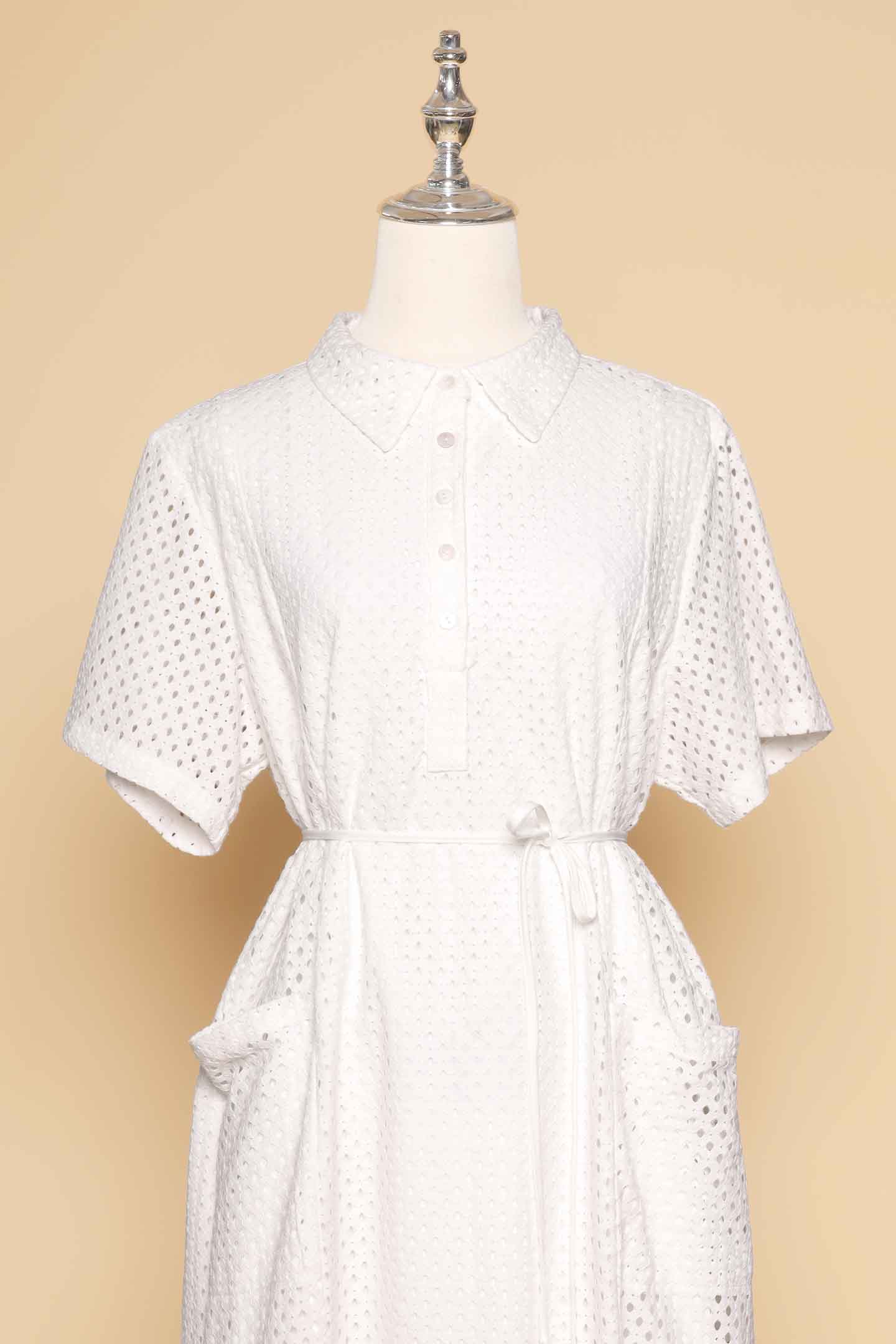 PO - Kona Dress in Luxe Eyelet