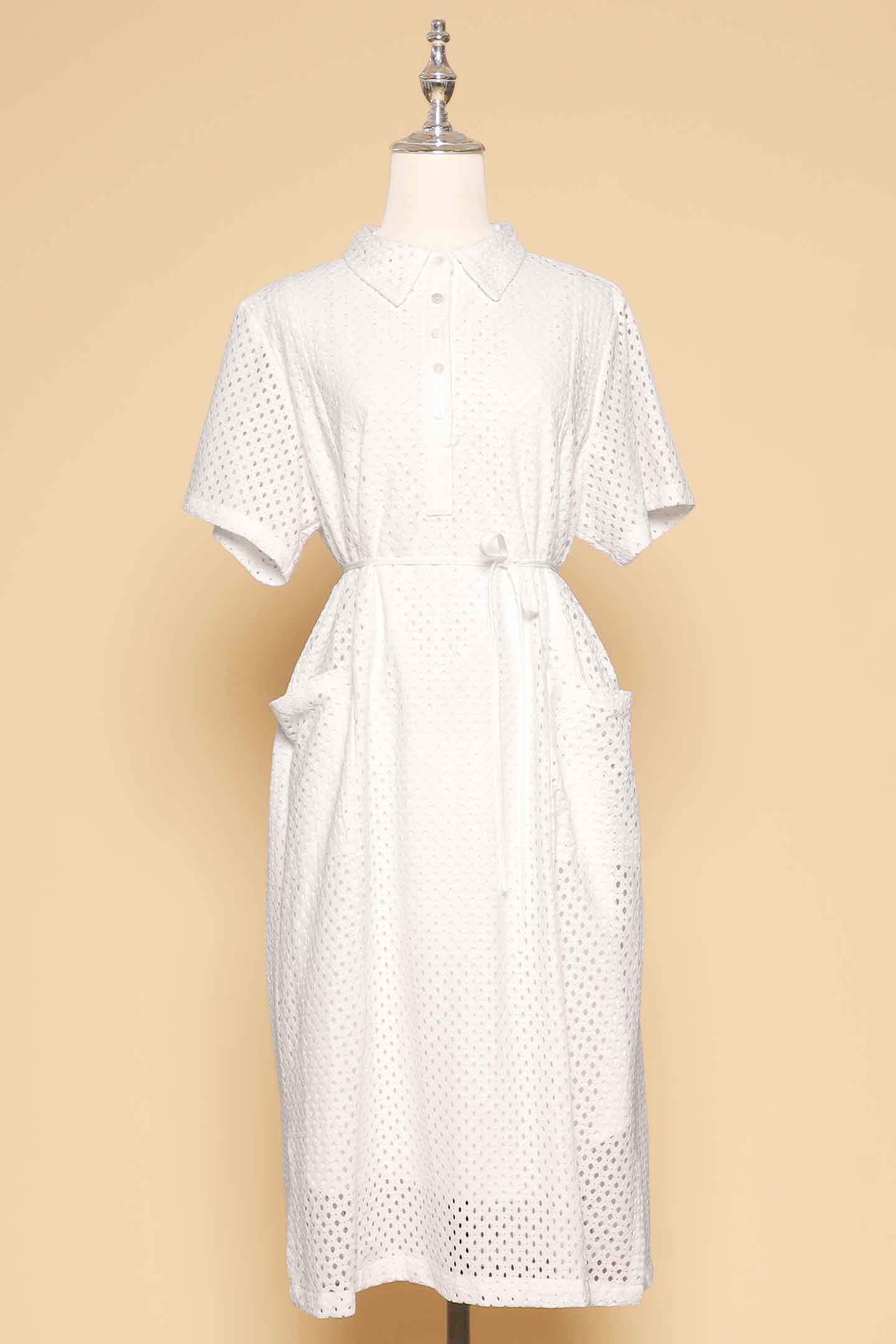 PO - Kona Dress in Luxe Eyelet
