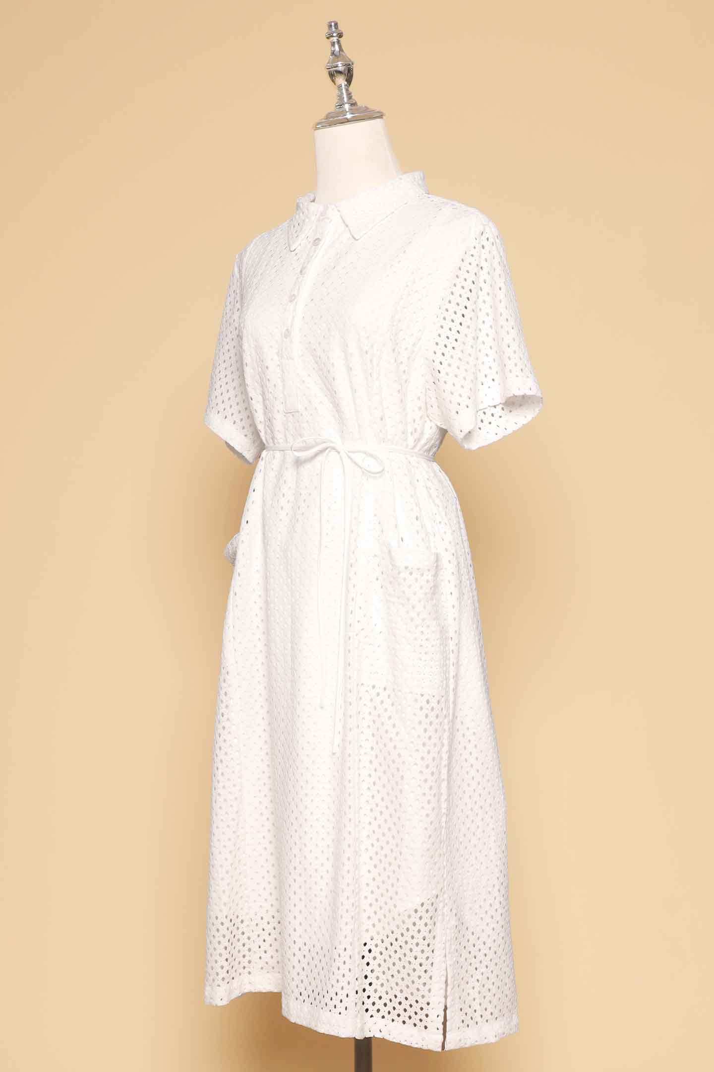 PO - Kona Dress in Luxe Eyelet