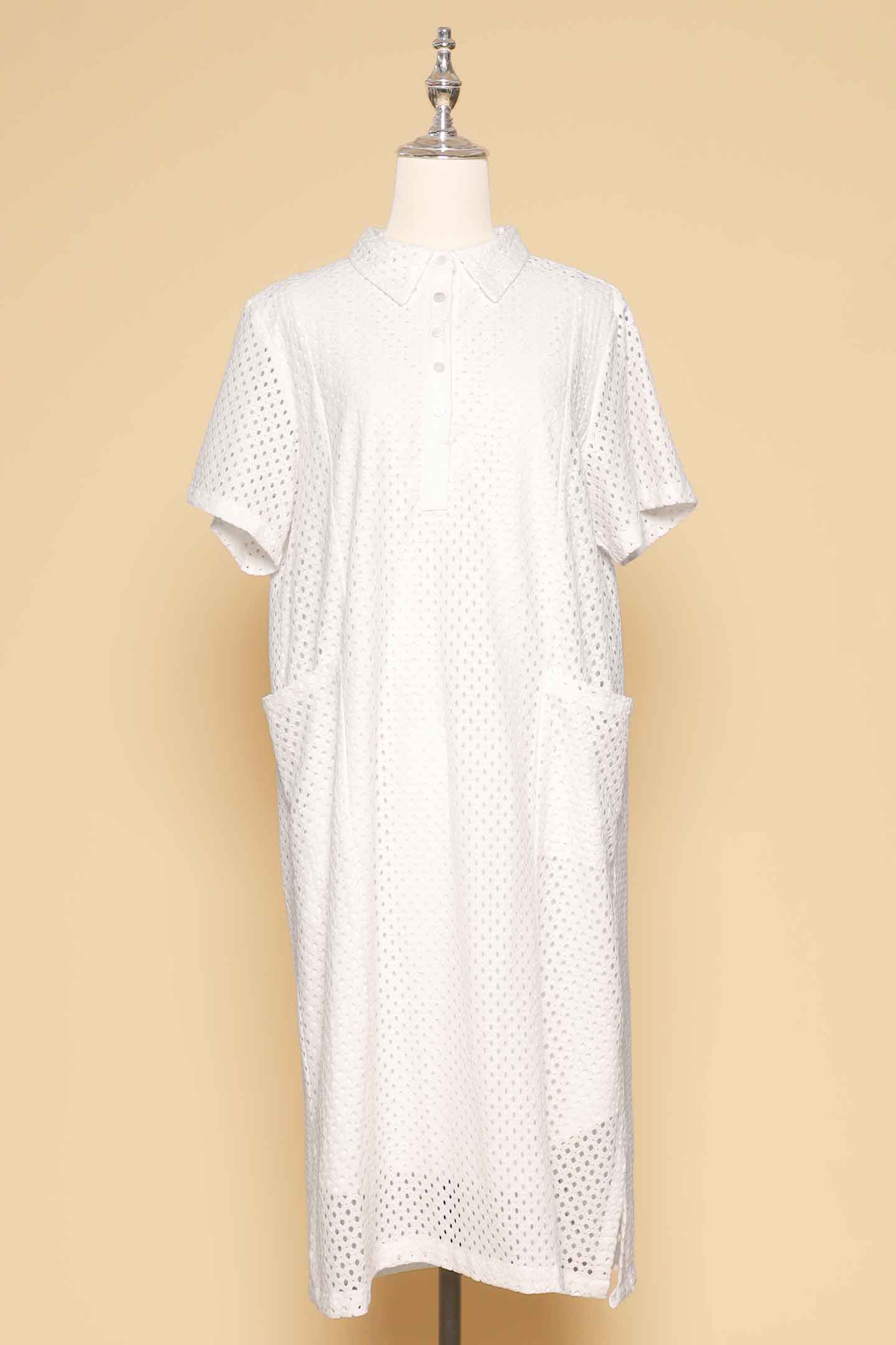 PO - Kona Dress in Luxe Eyelet