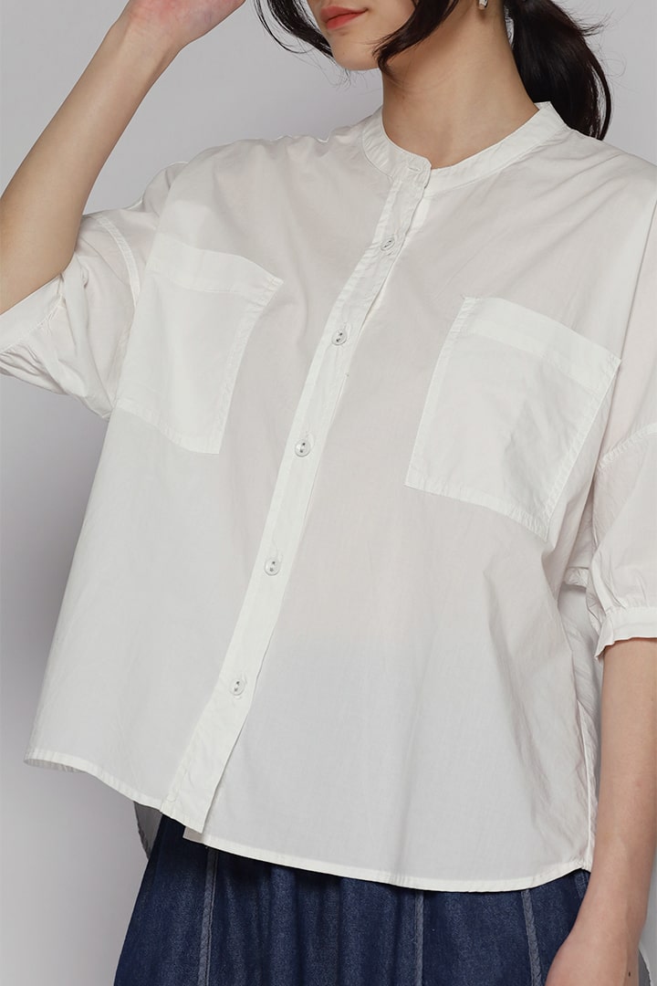 Kizhi Top in White