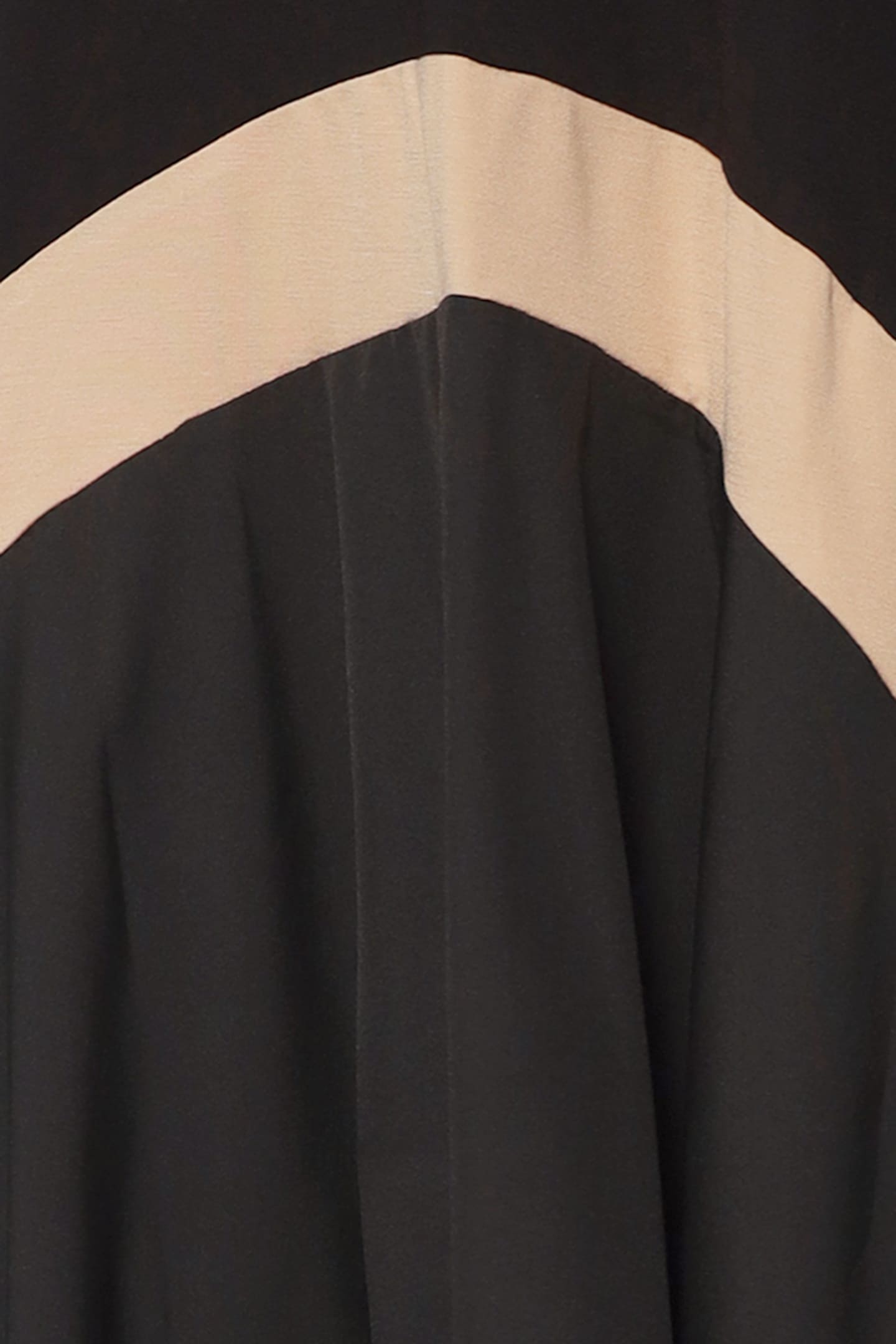 Leigh Colourblock Dress in Black