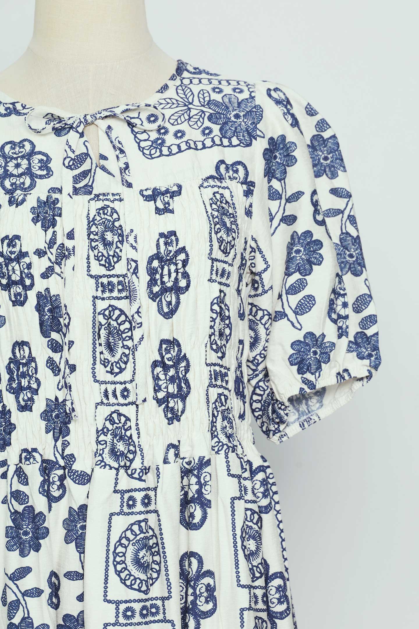 PO - Lexi Dress in White Escape