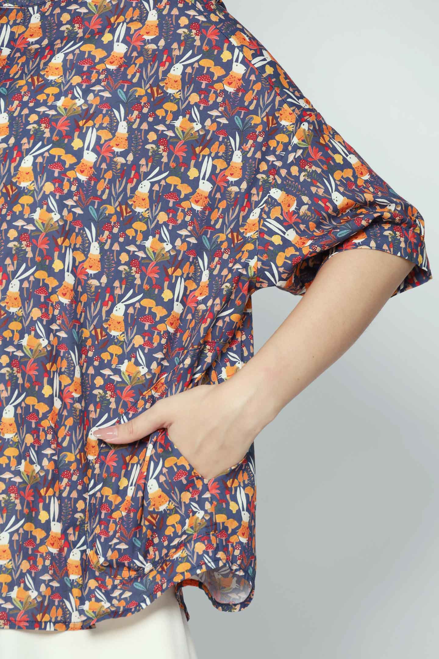 Liam Top in Bunny Hug