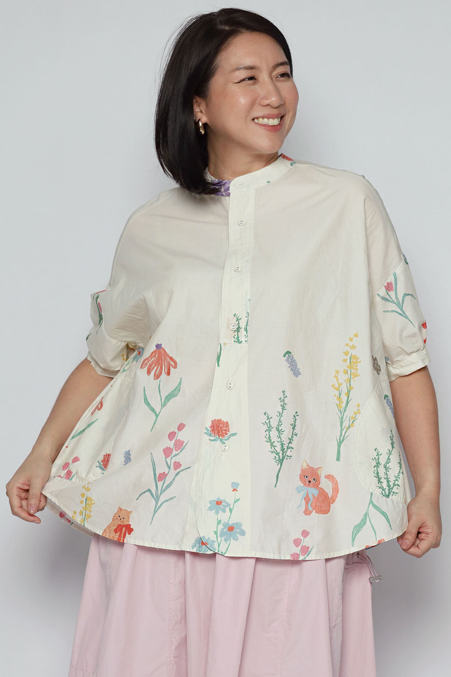 Liam Top in Curious Bloom