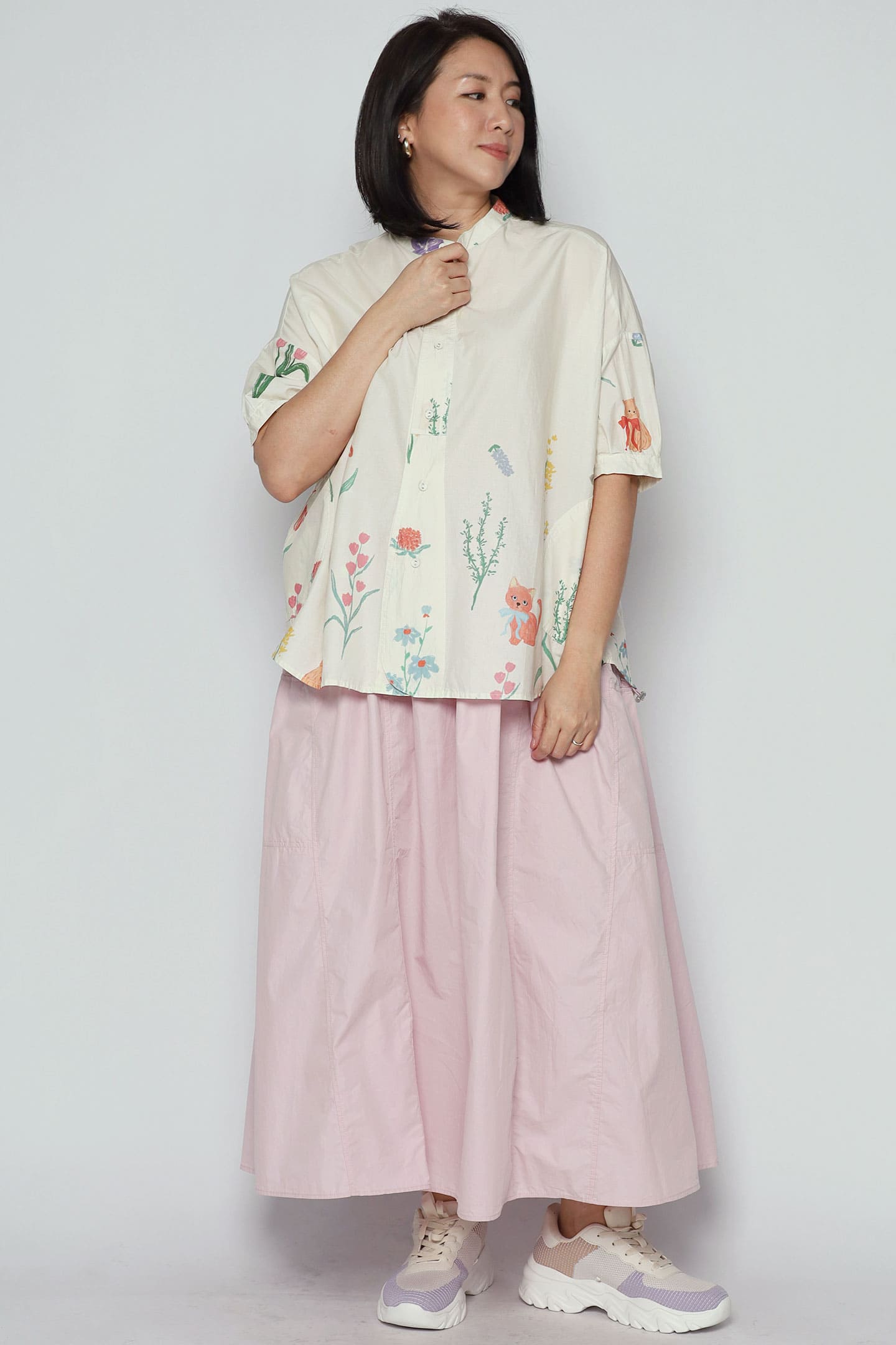 Liam Top in Curious Bloom
