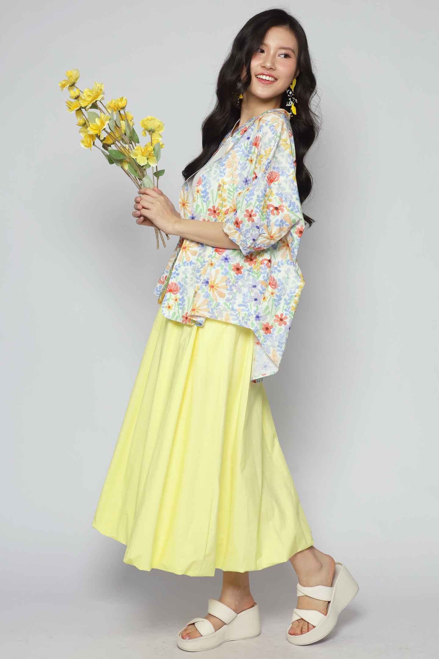 Liam Top in Pastel Field