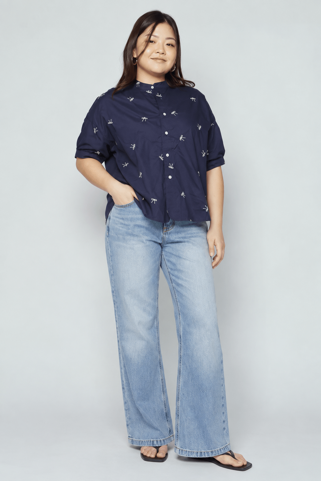Liam Top in Ribbon Bloom