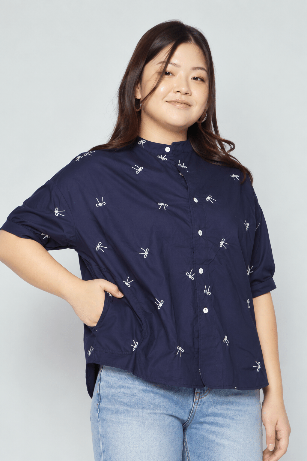 Liam Top in Ribbon Bloom